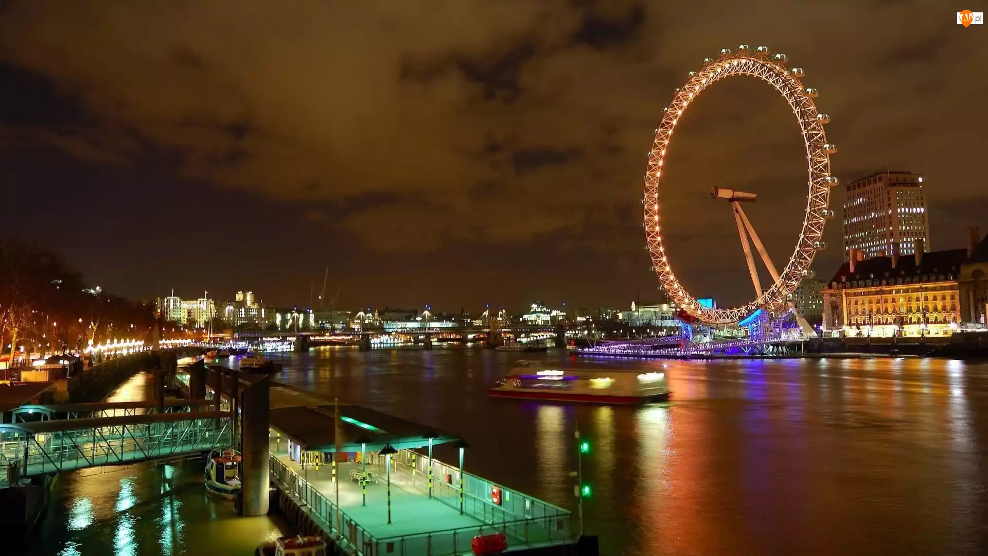 Panorama, Anglia, Londyn, London Eye