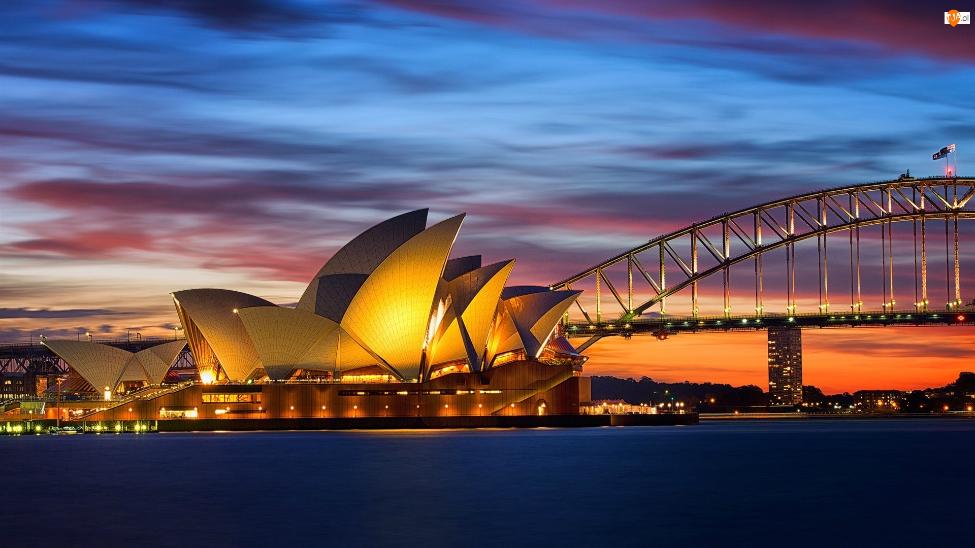 Most Sydney Harbour Bridge, Australia, Sydney, Sydney Opera House