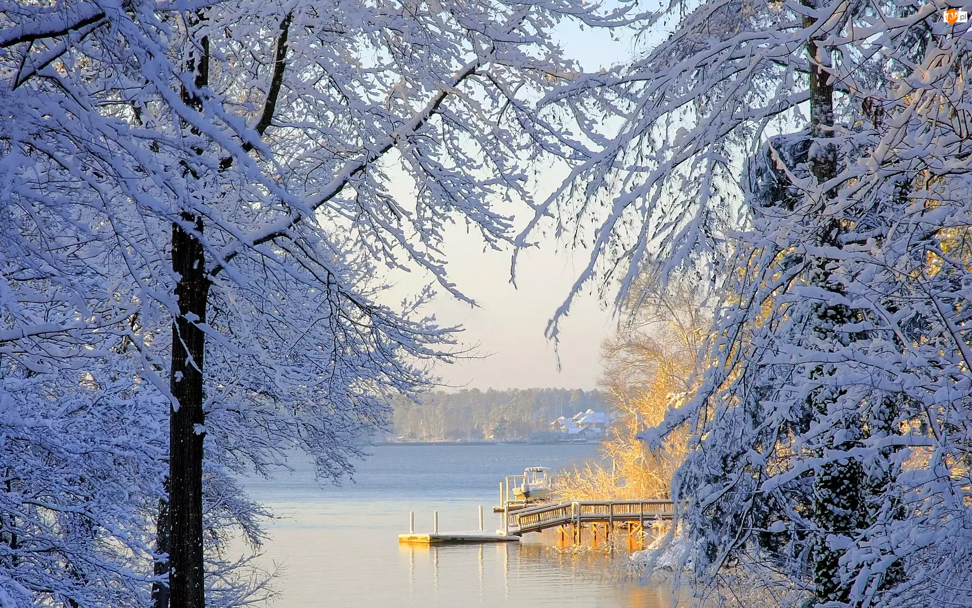 Jezioro Murray, Zima, Karolina Południowa, USA