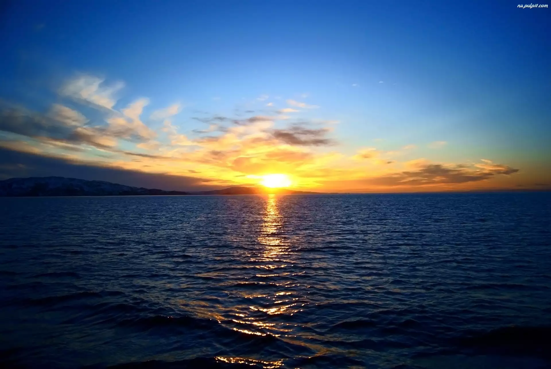 Słońca, Morze, Zachód