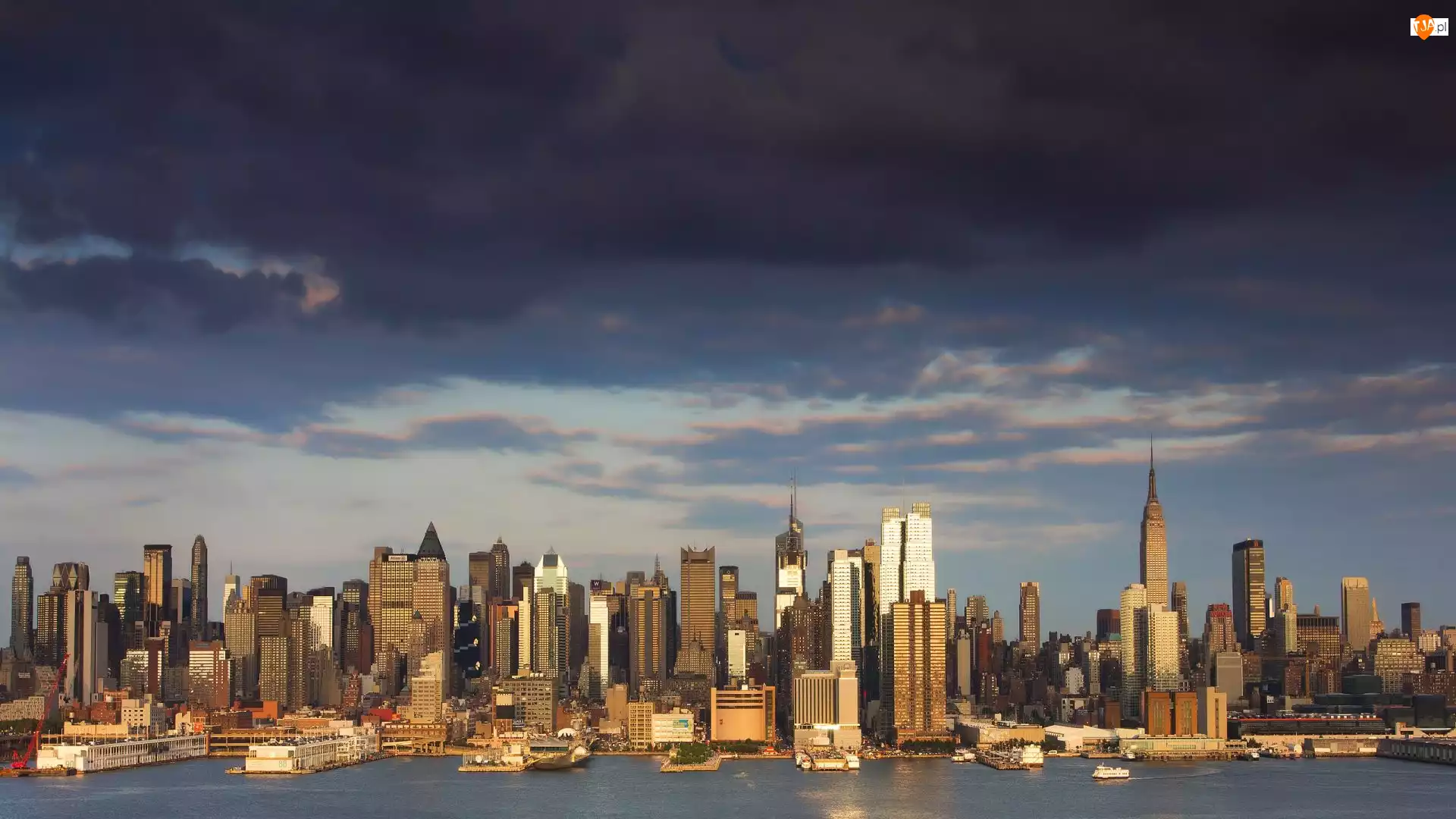 Nowy Jork, Miasta, Wieżowce, Panorama