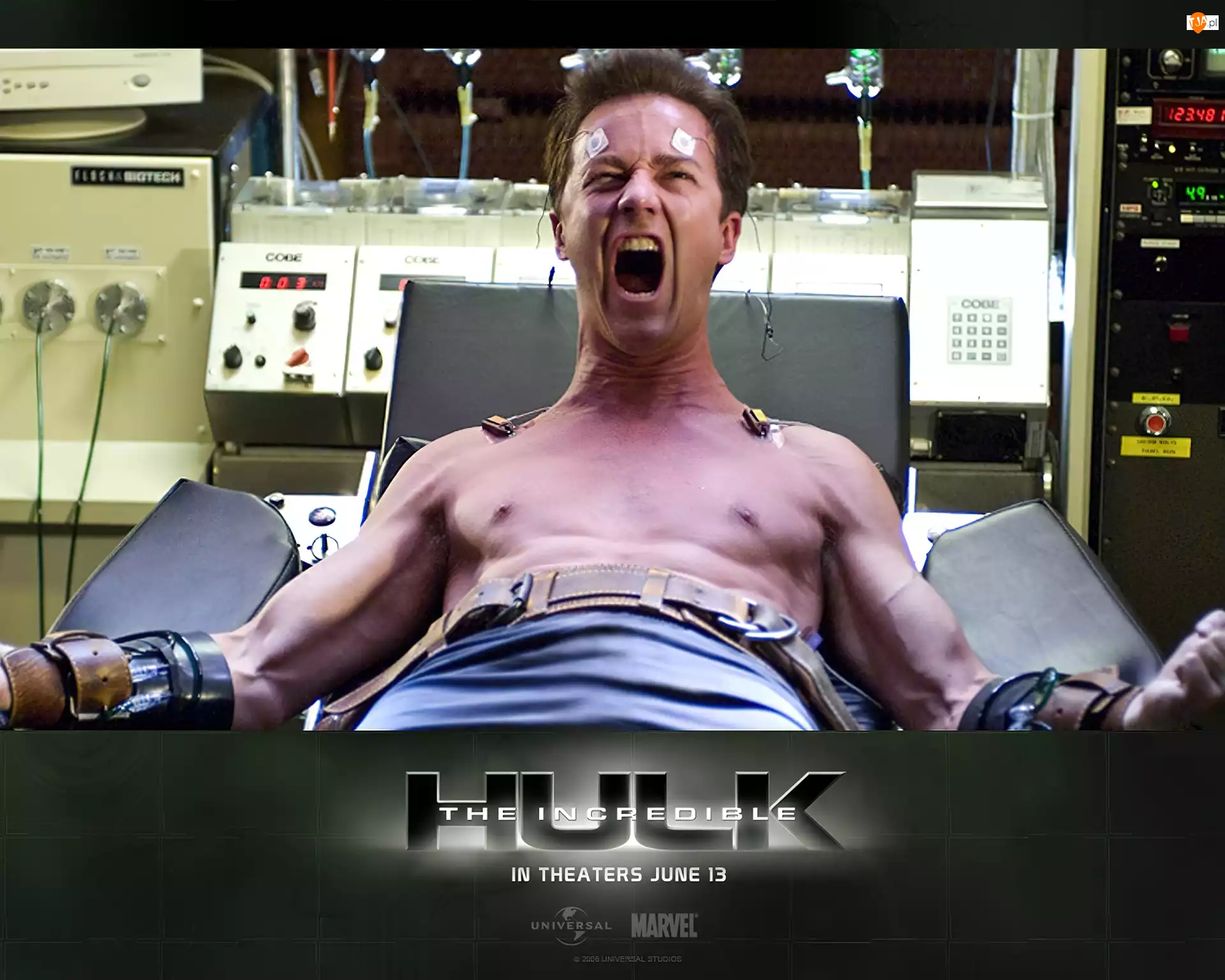 szpital, aktor, pasy, The Incredible Hulk, urządzenia