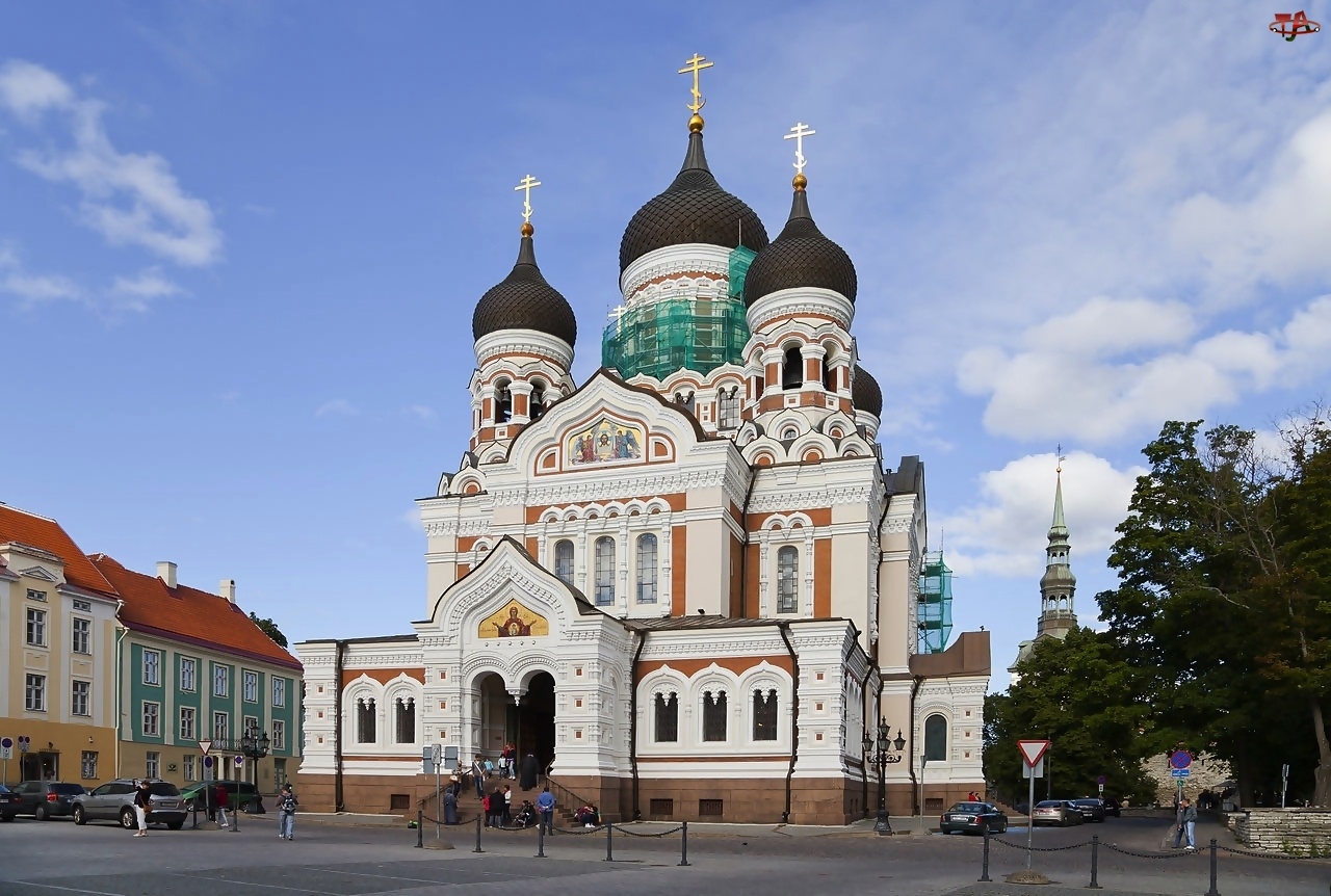 Aleksandra, Kamienice, Katedra, Tallin, Newskiego