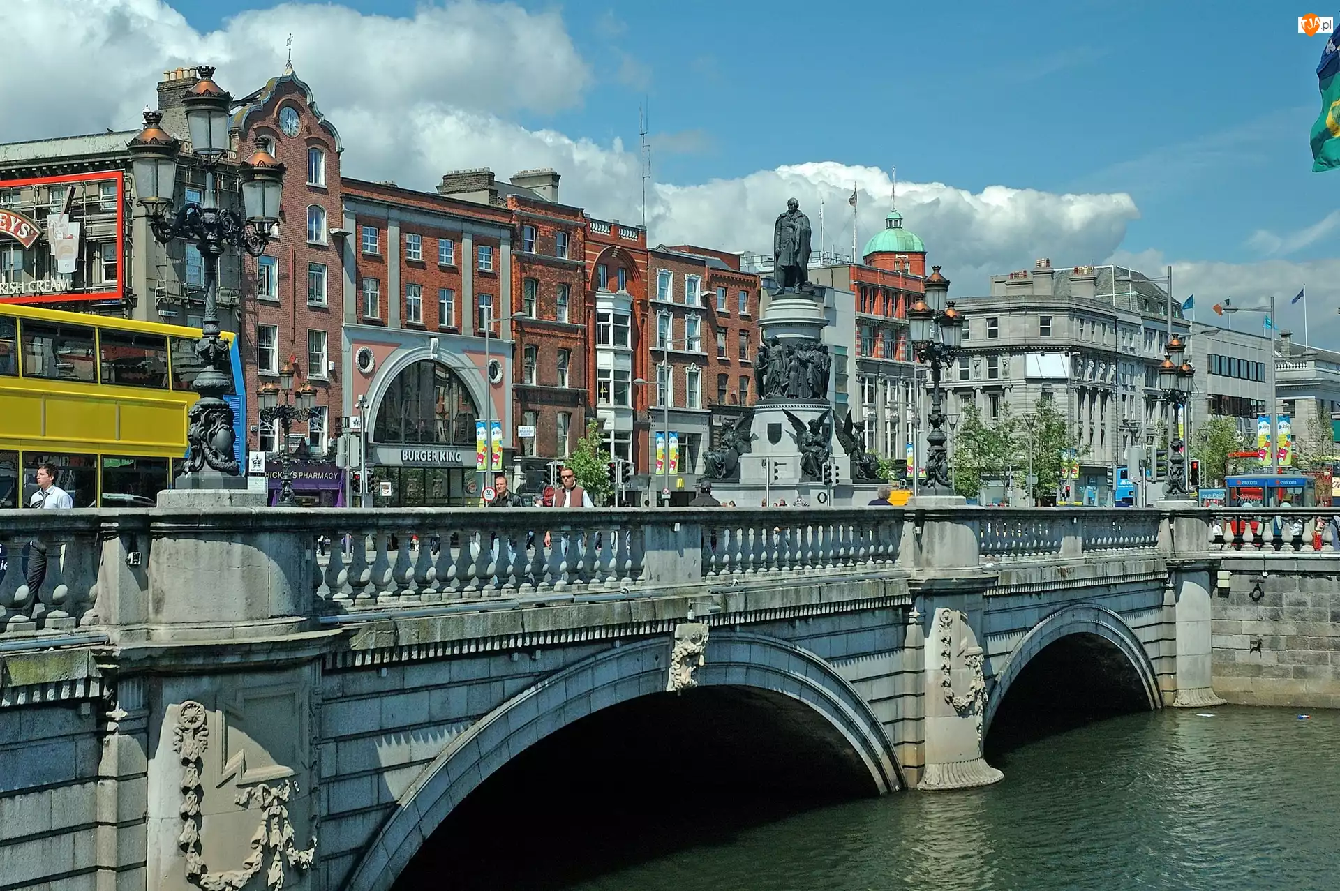 Irlandia, Panorama, Miasta, Most