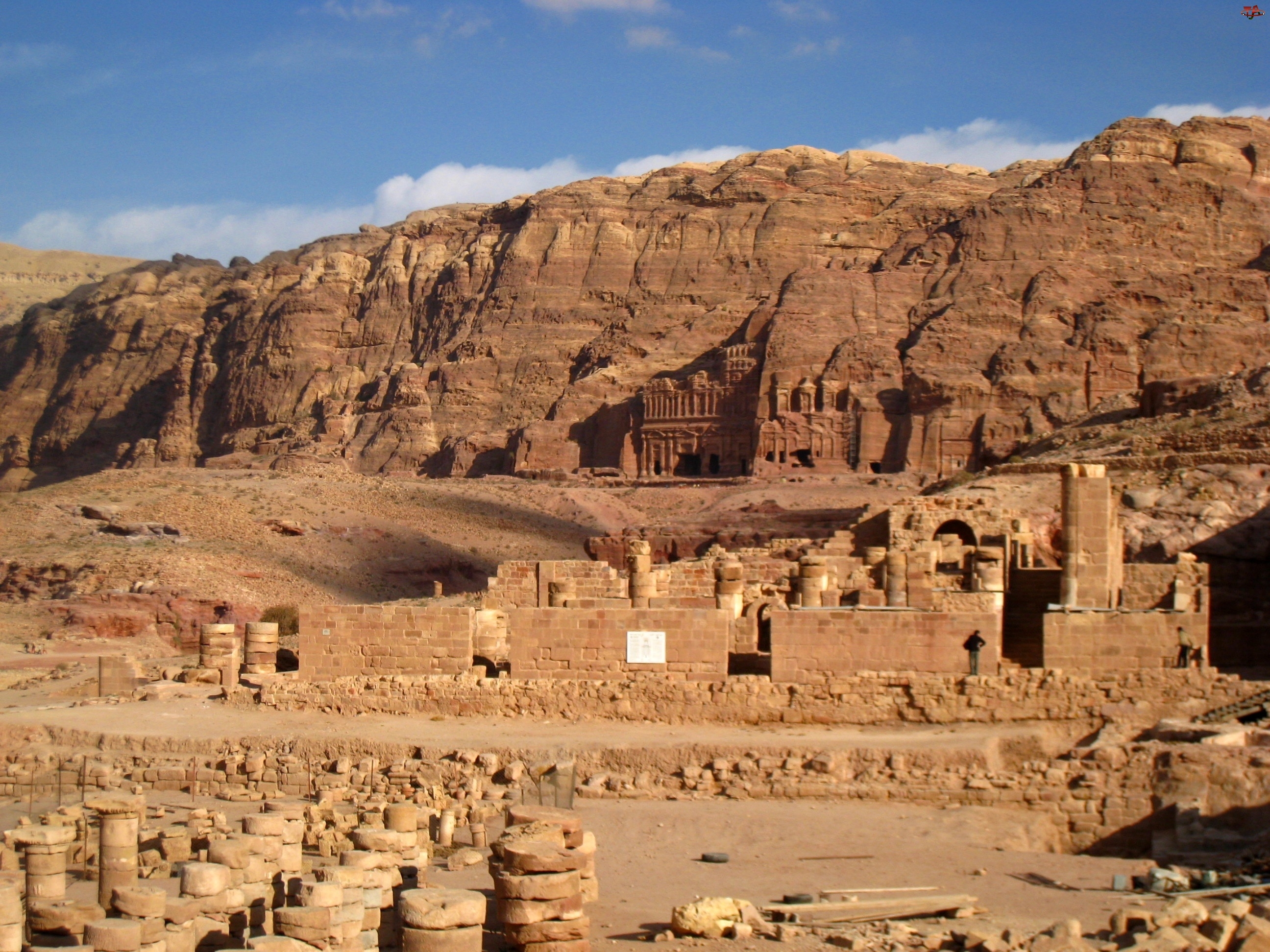Jordania, Grobowce królewskie, Ruiny, Petra