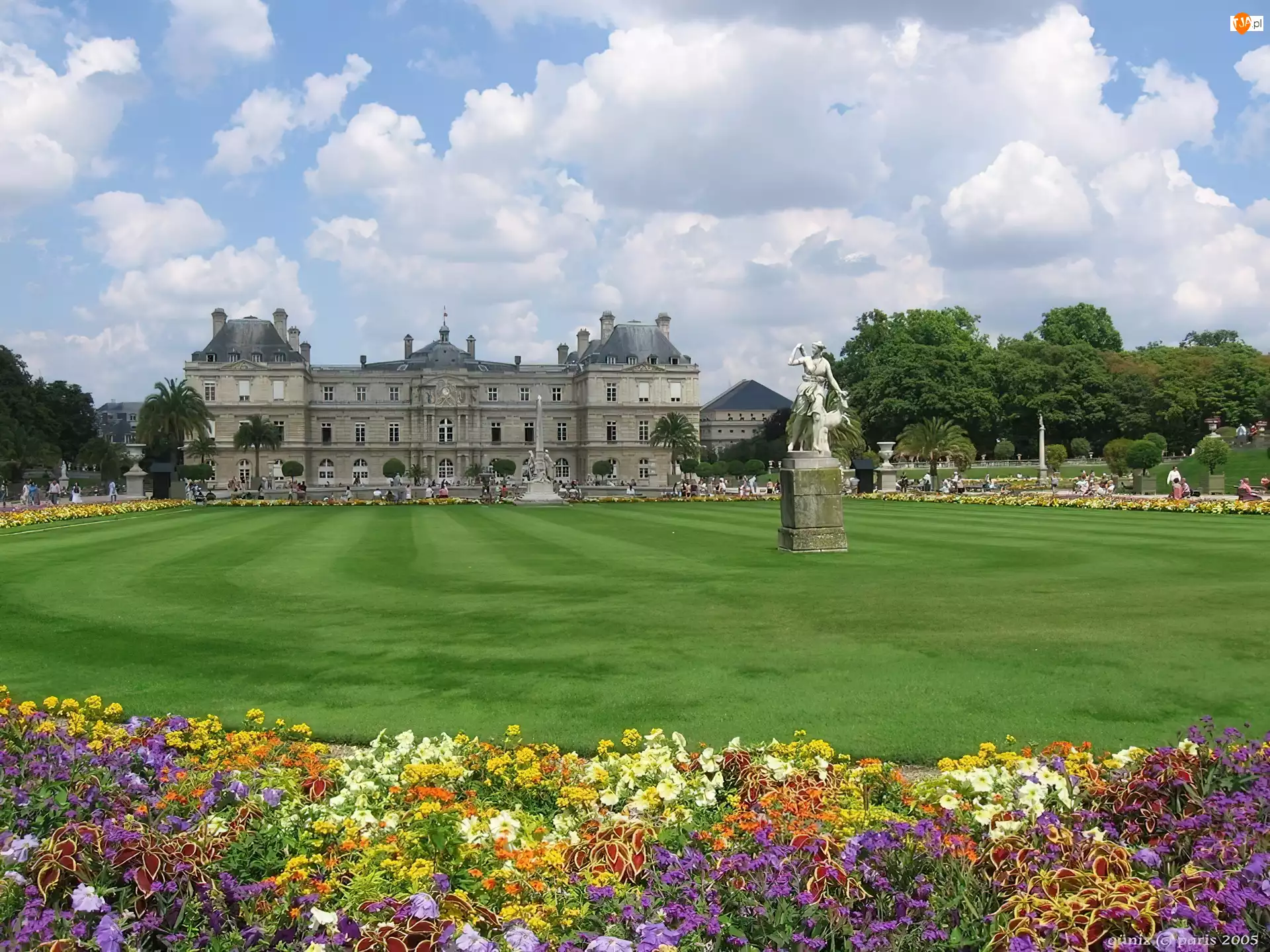 Pałac, Paryż, Ogród, Luksemburski