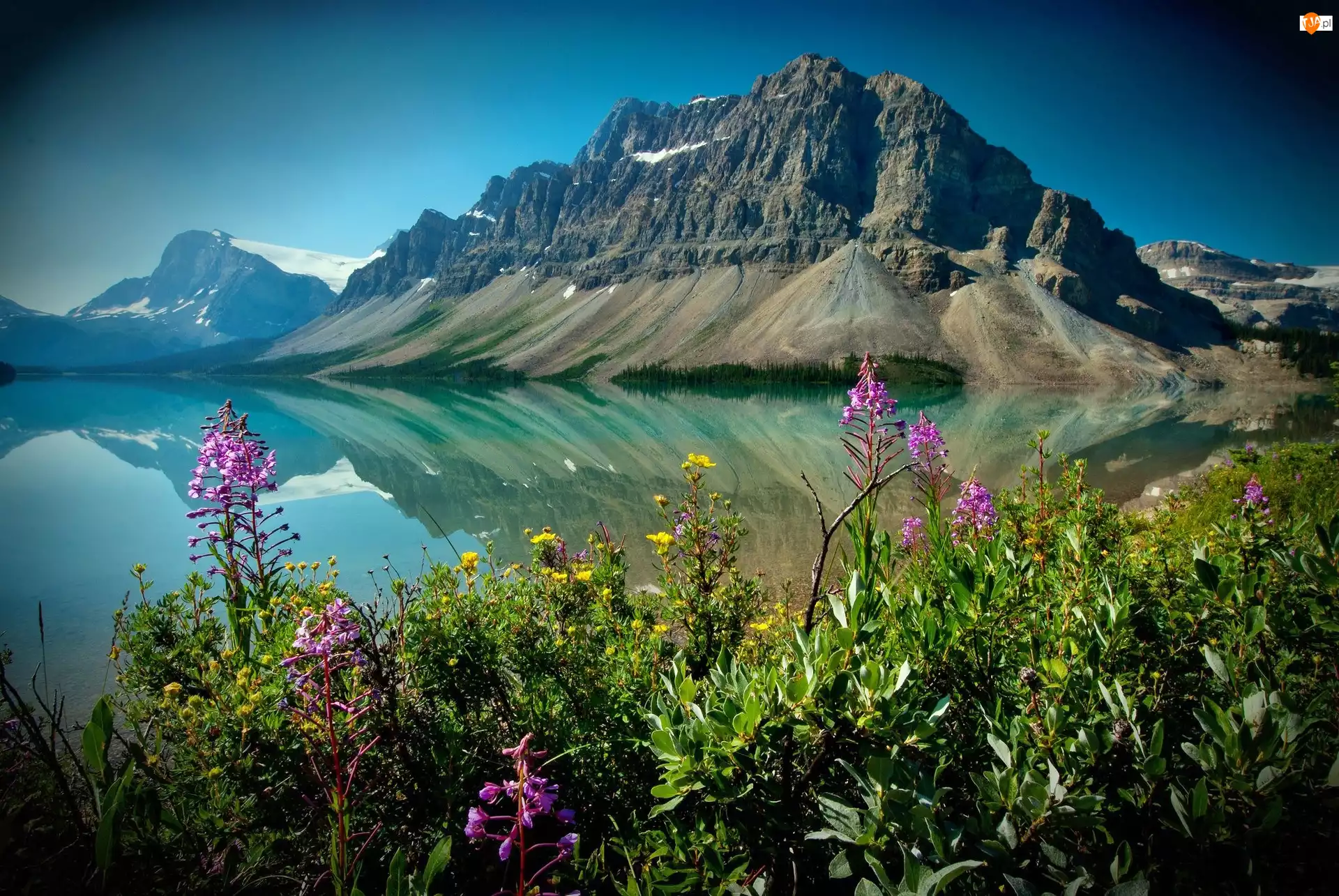 Kanada, Góry, Jezioro Alberta