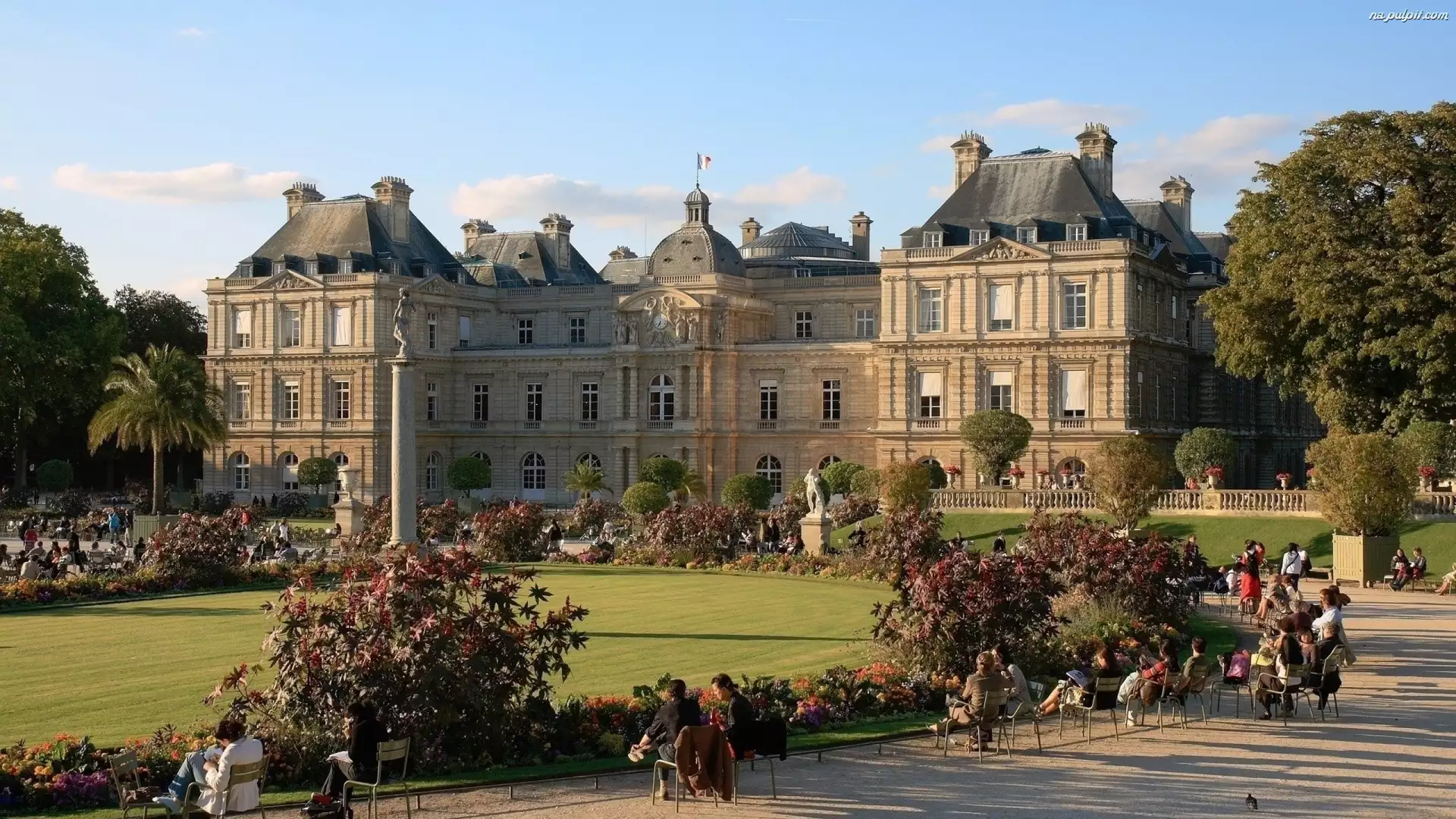 Park, Luksemburg, Pałac