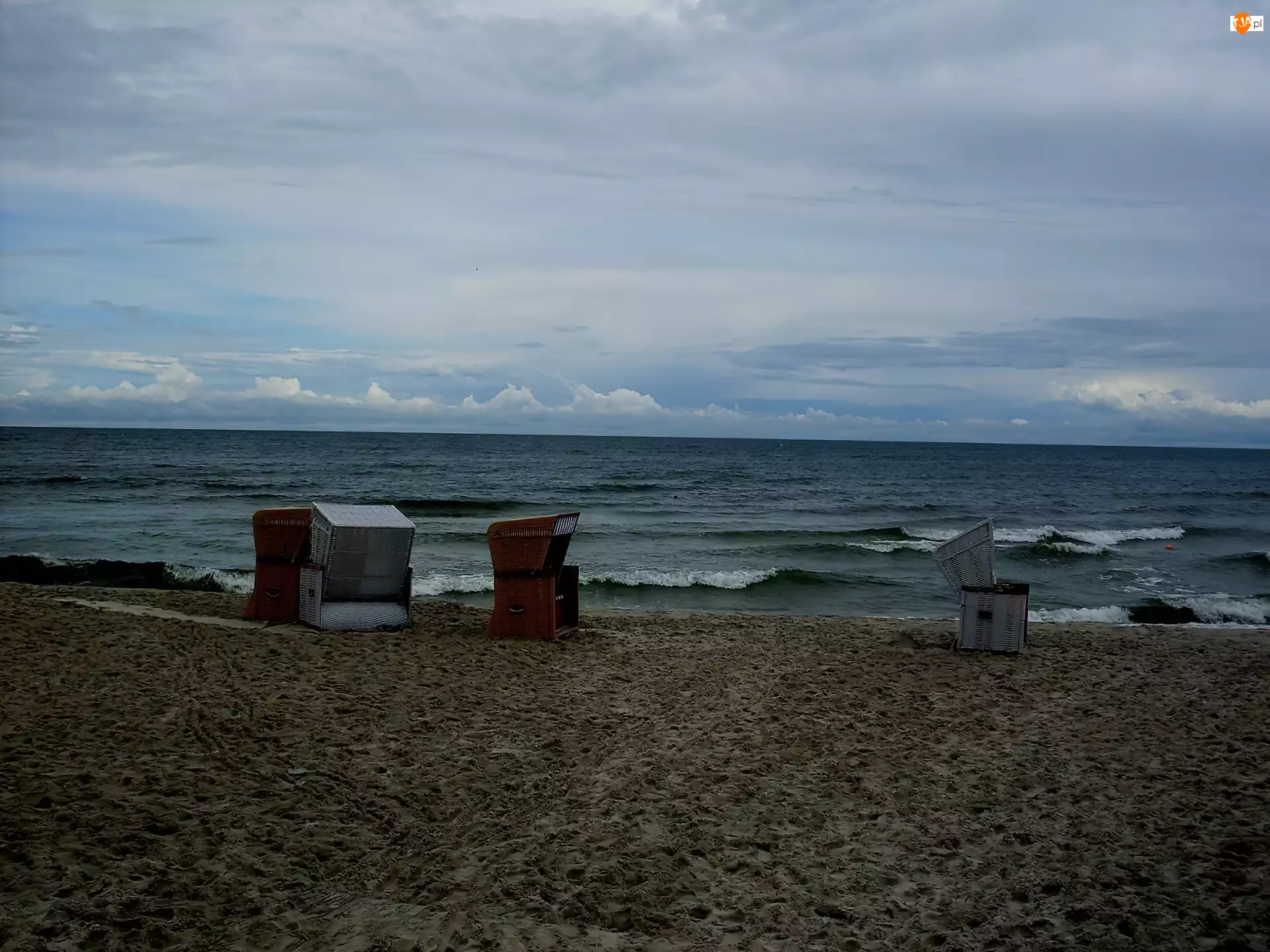 Budki, Morze, Plaża