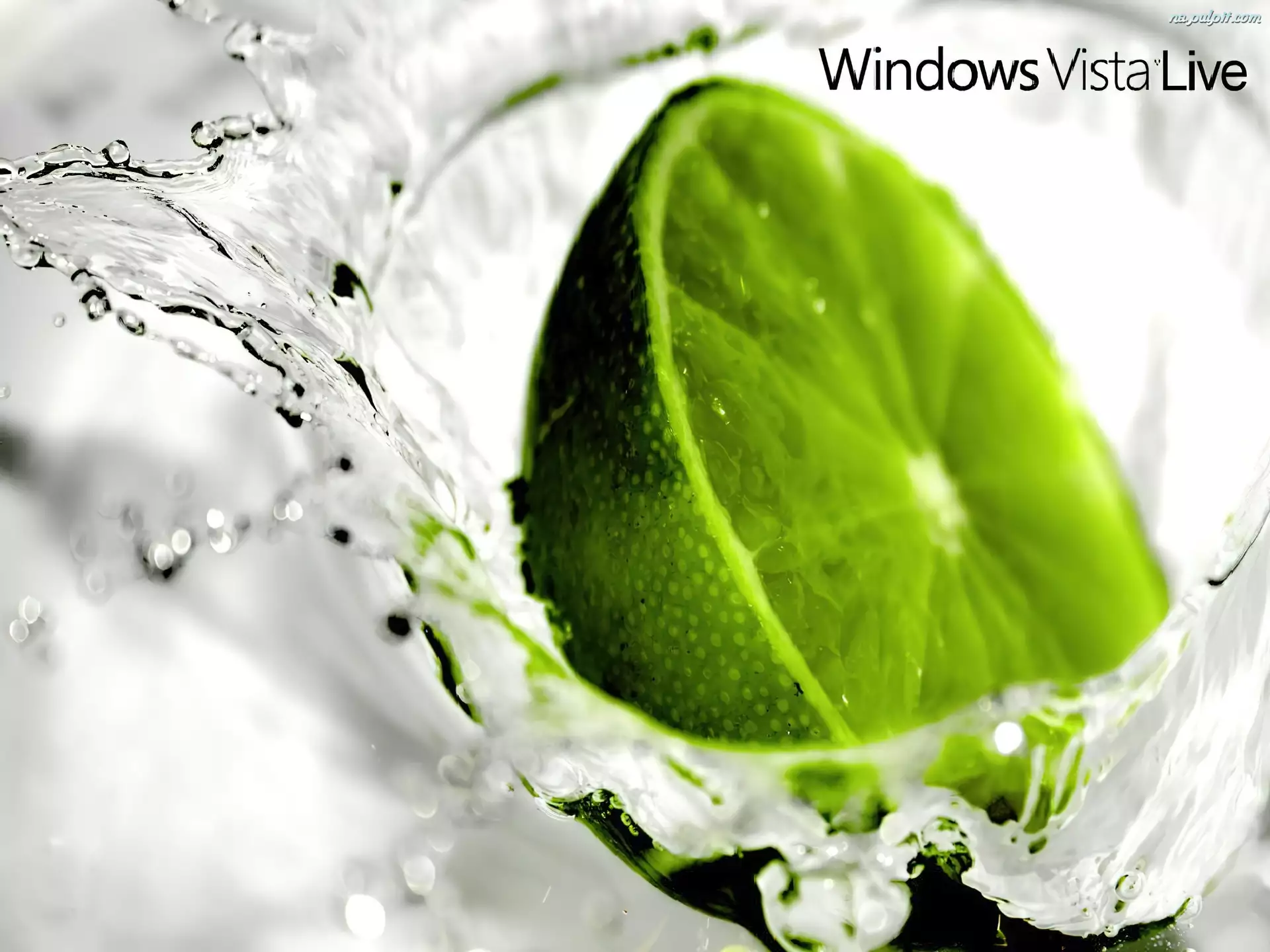 Windows Vista, woda, microsoft, limonka