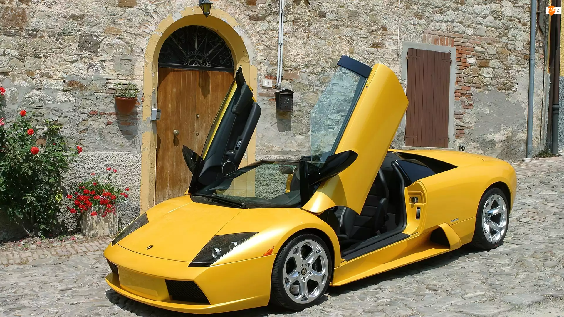 Drzwi, Lamborghini, Murcielago, Podniesione