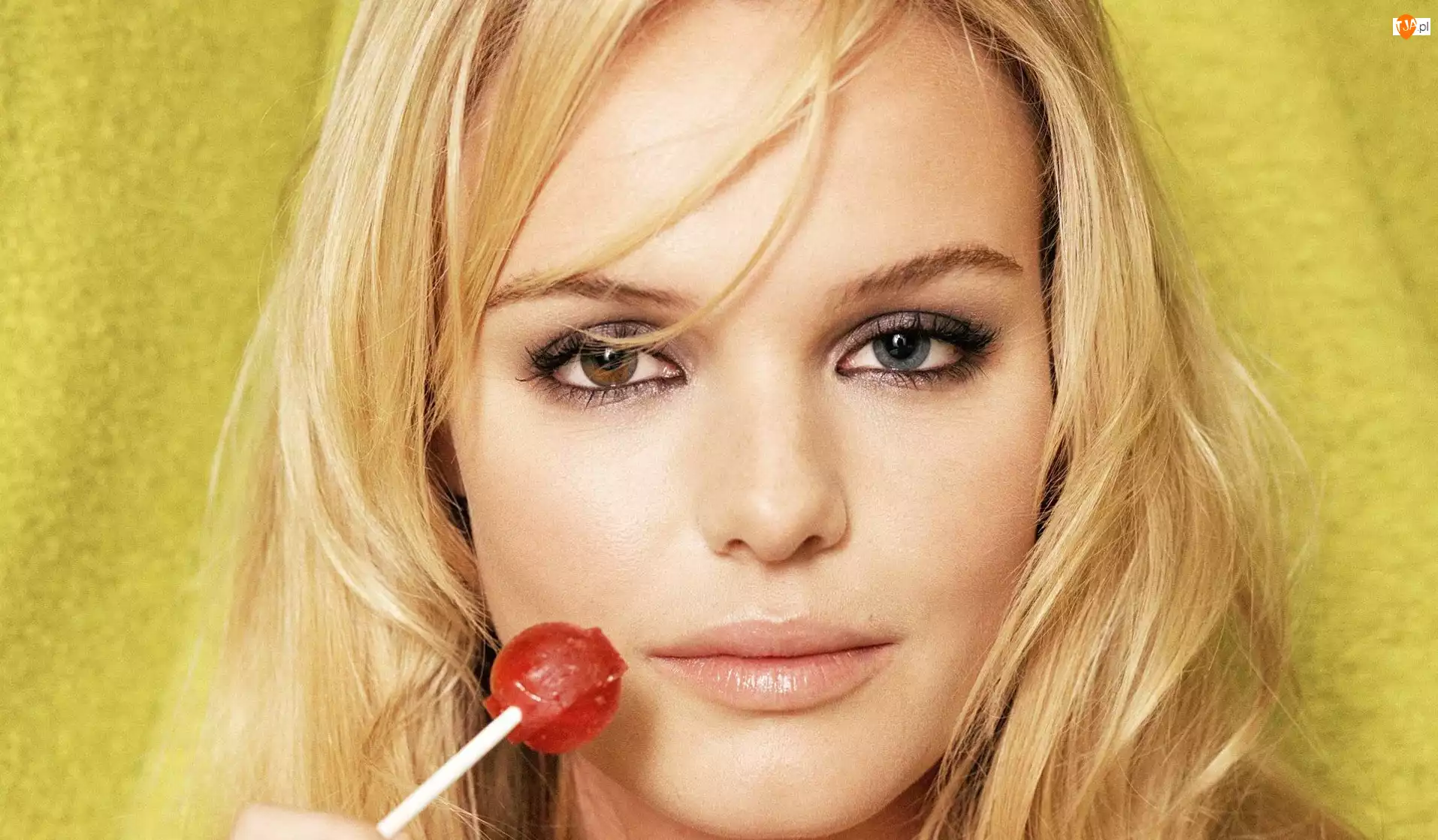 Kobieta, Kate Bosworth, Blondynka, Lizak