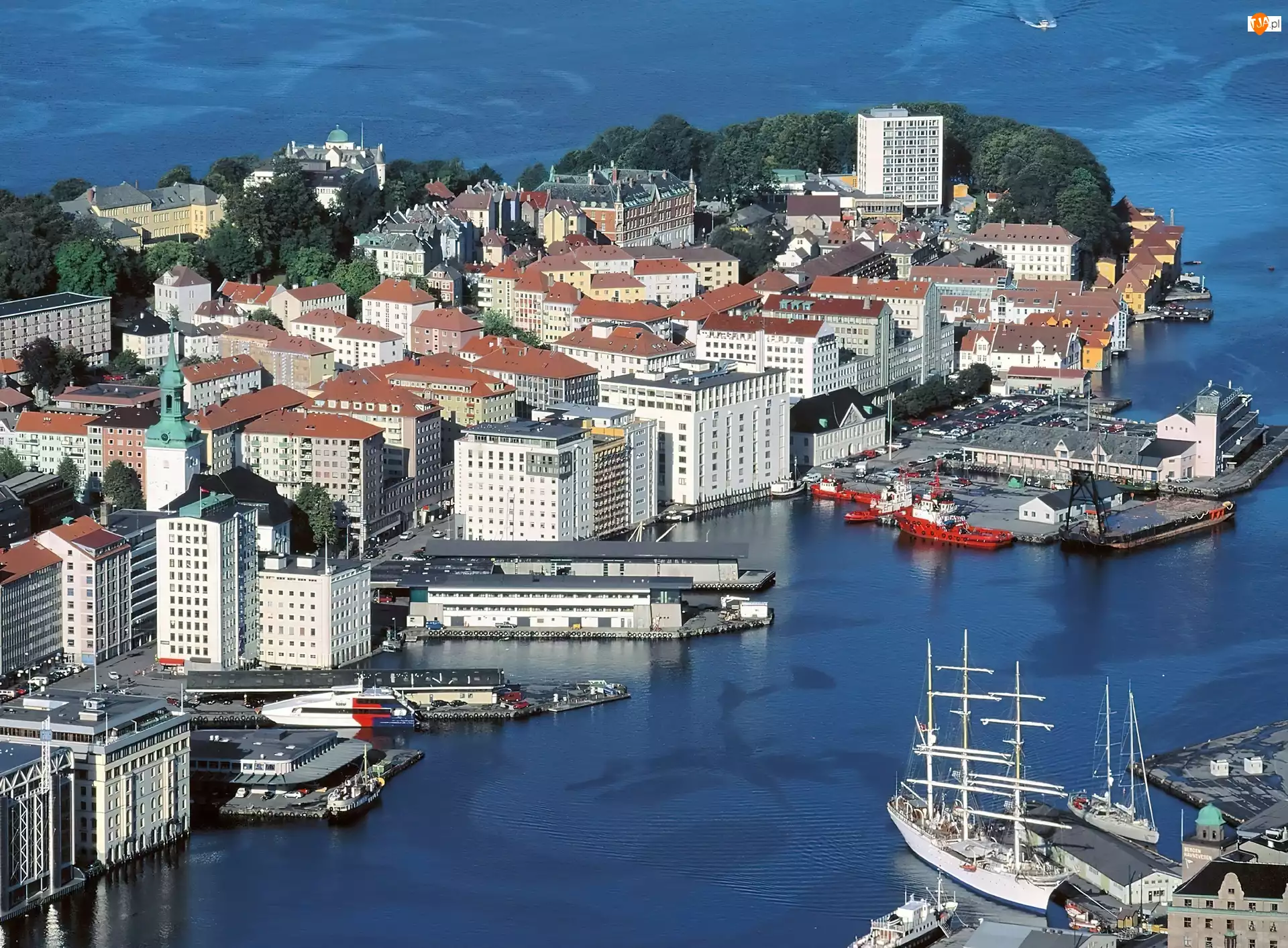 Norwegia, Miasto, Bergen