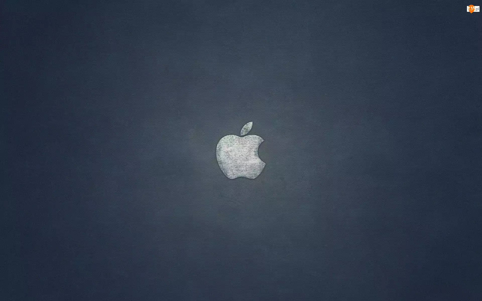 Metal, Apple, Logo, Szary