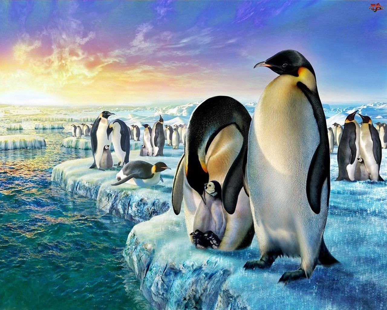 Kra, Pingwiny