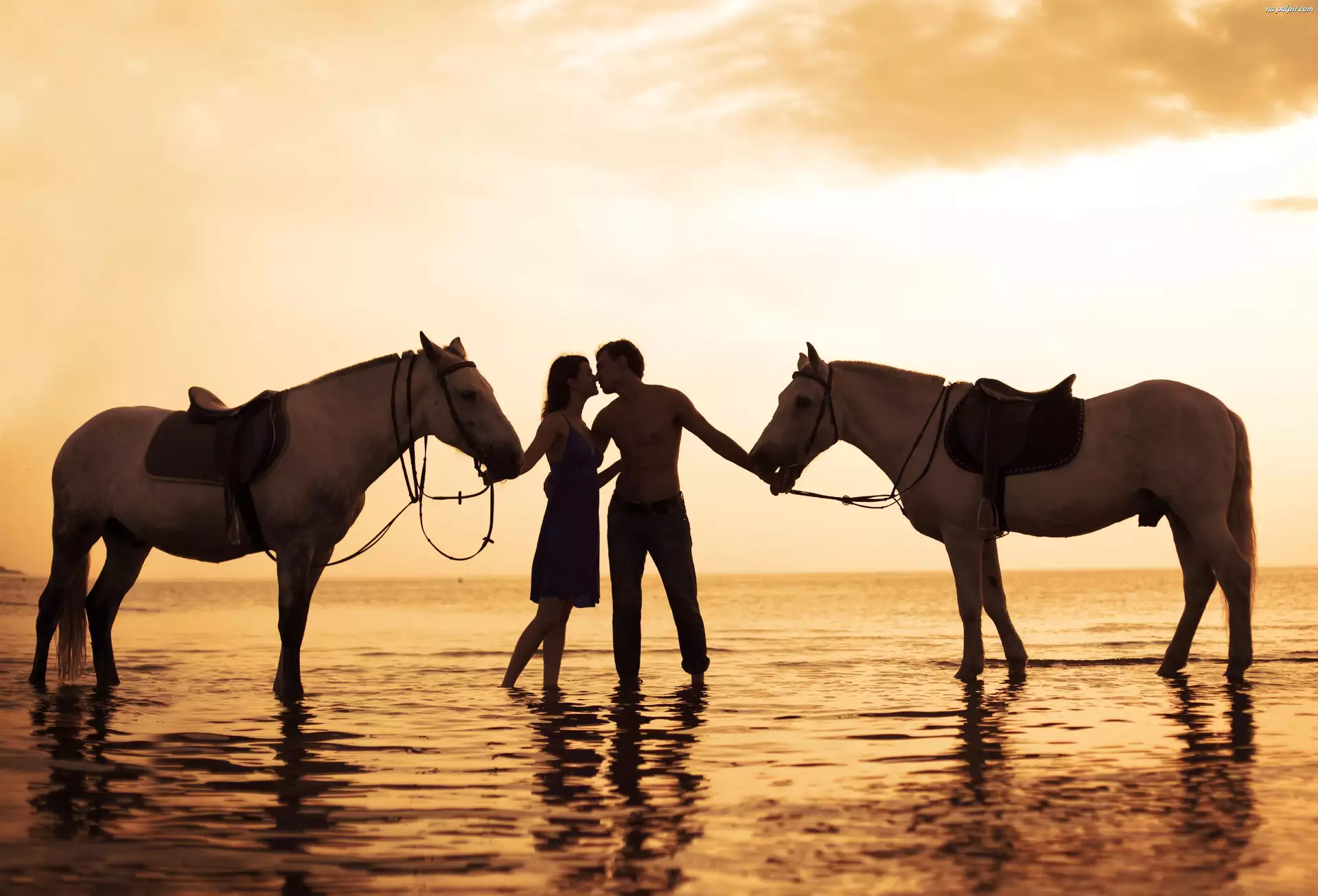 Konie, Miłość, Kobieta, Mężczyzna