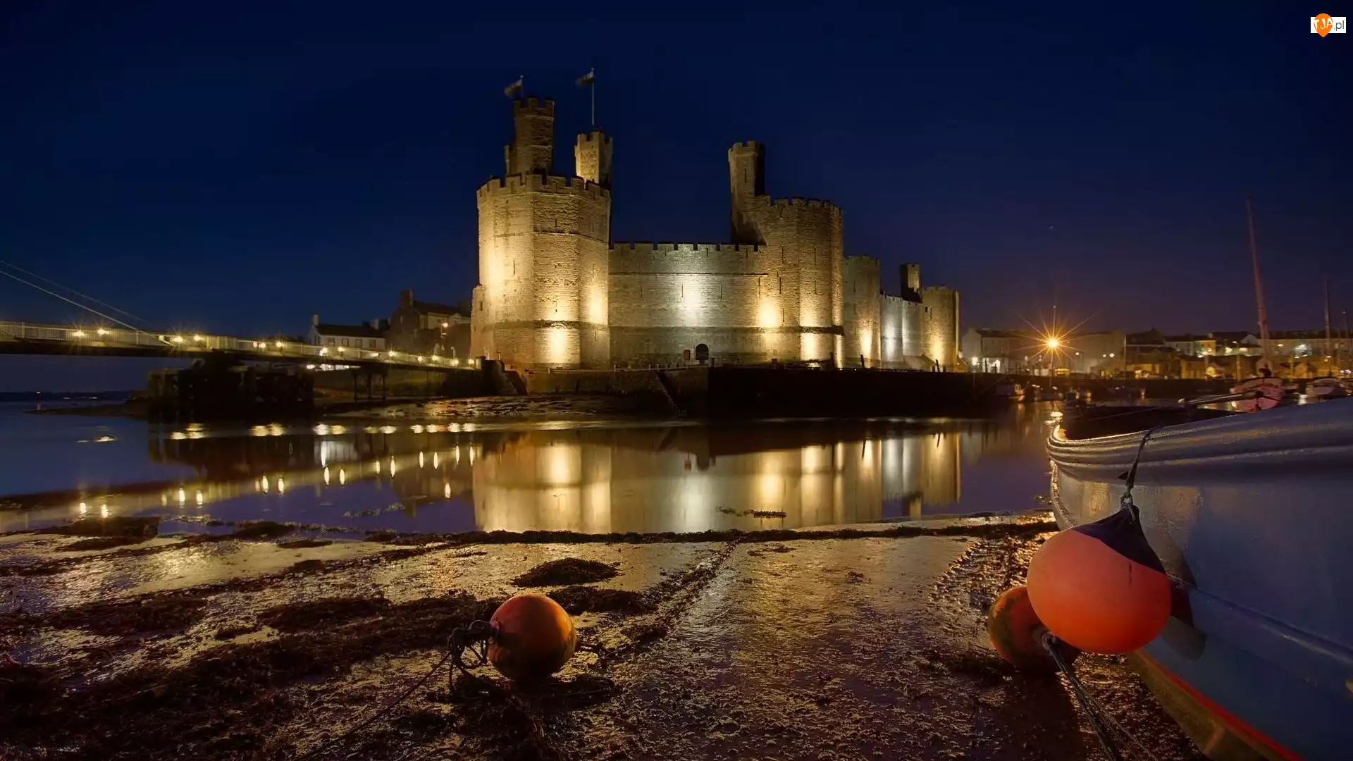 Wielka Brytania, Zamek w Caernarfon, Castell Caernarfon, Walia