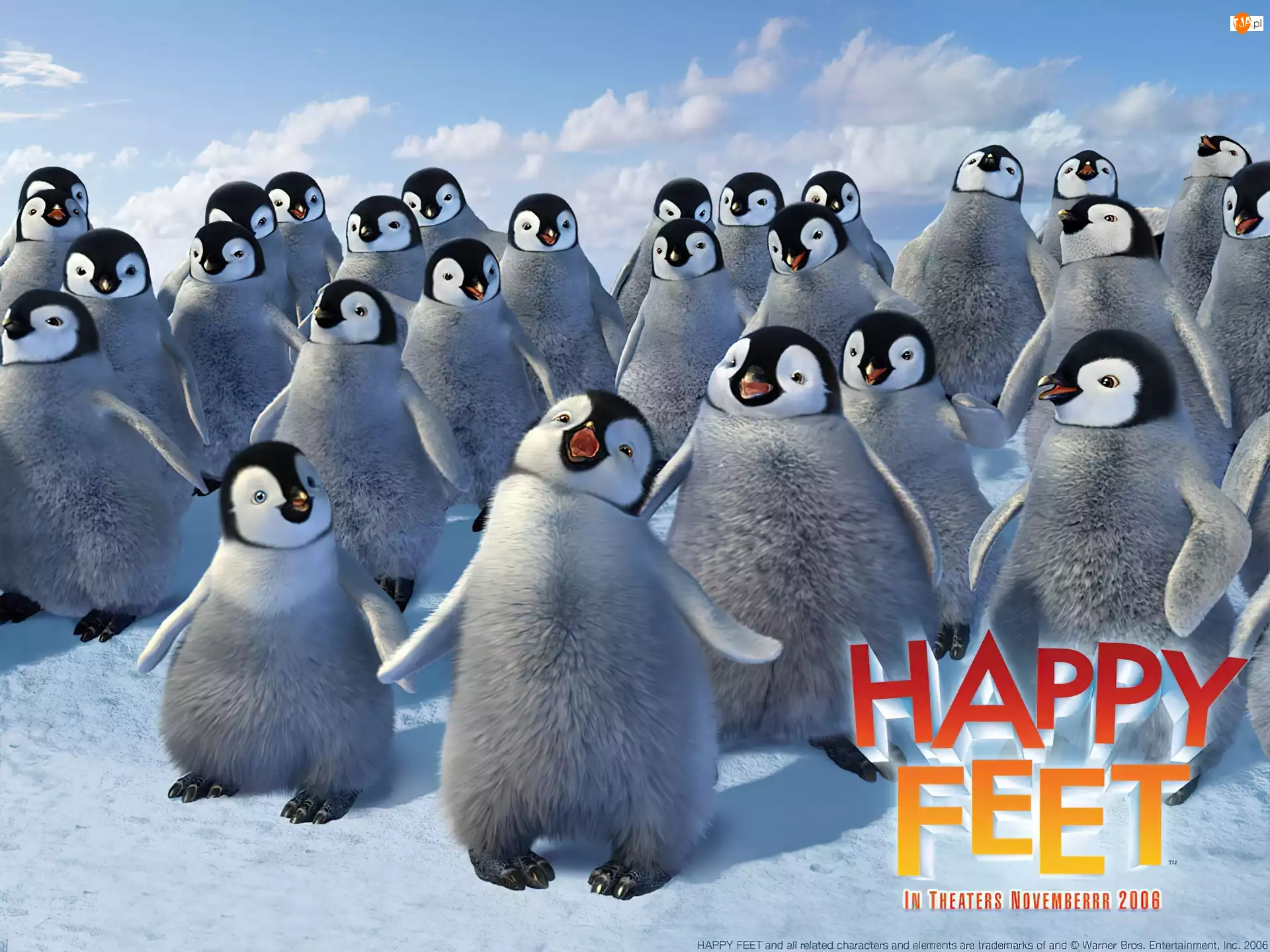 pingwiny, Tupot małych stóp, Happy Feet, śpiewające