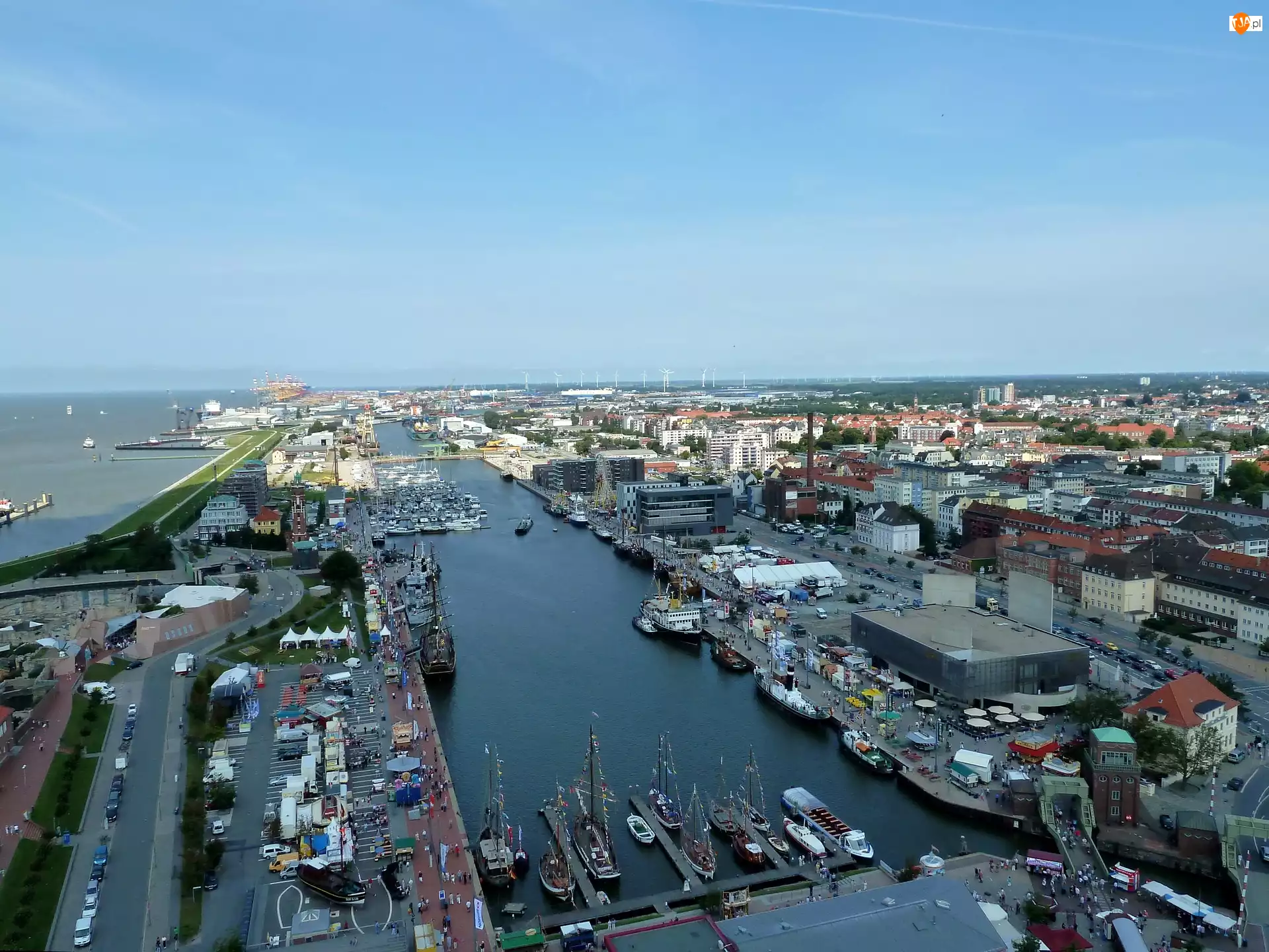 Bremerhaven, Panorama, Miasta