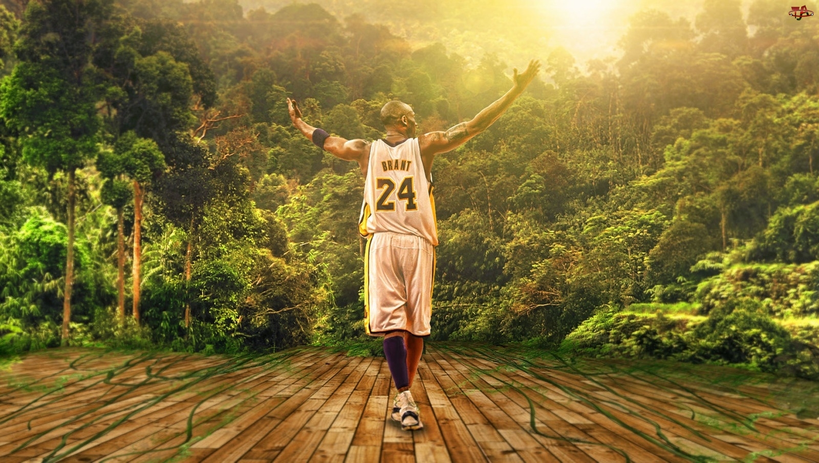 Kobe Bryant, Dżungla, Koszykarz