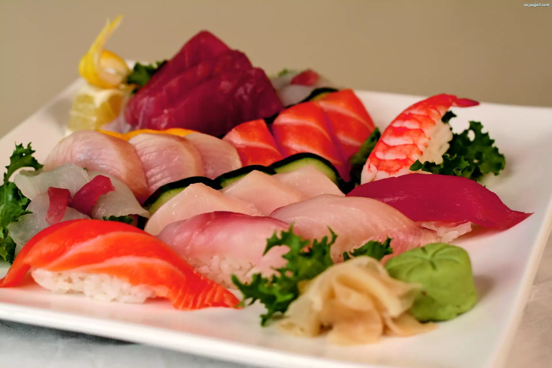 Sushi, Owoce, Morza