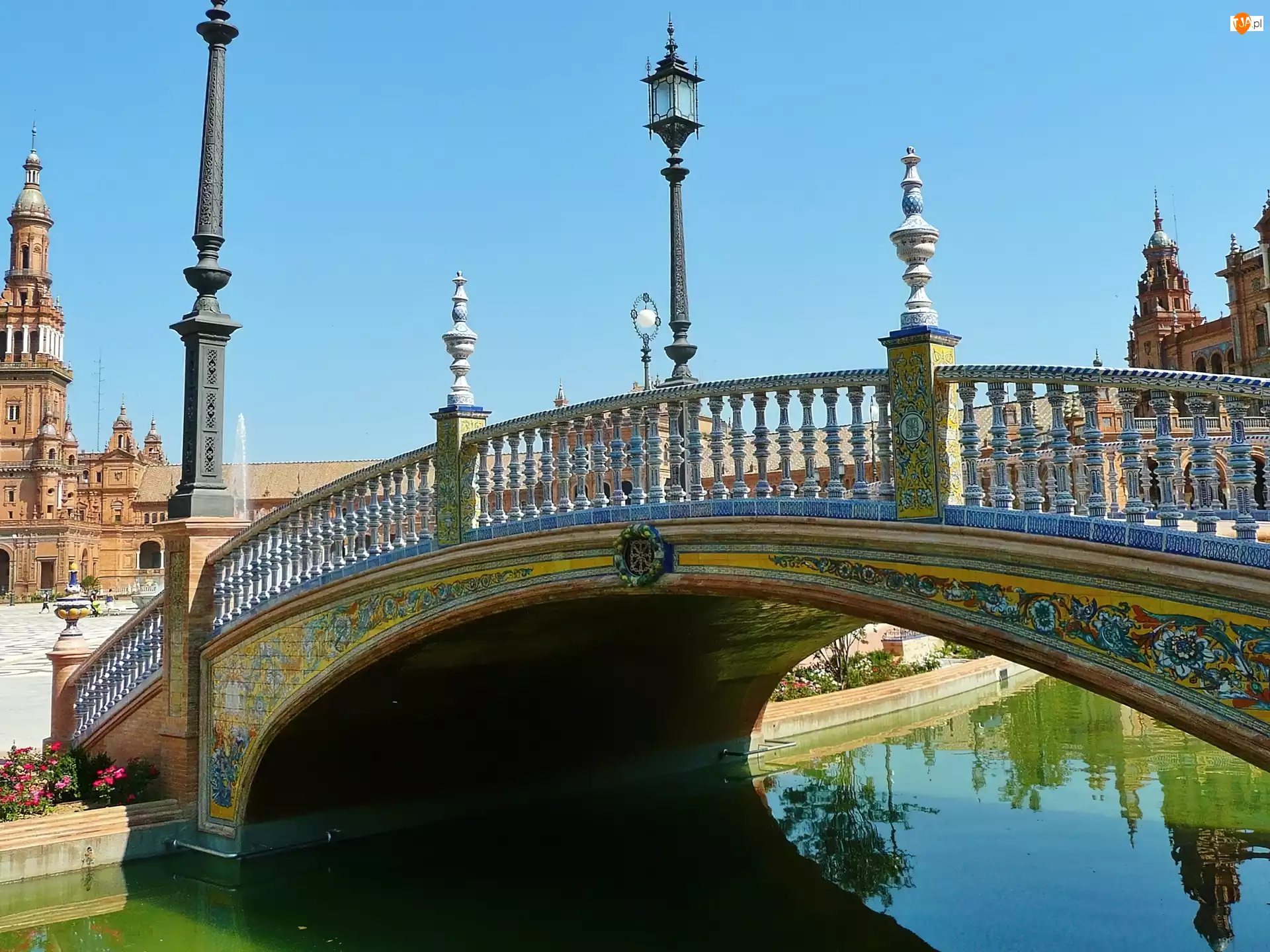 Most, Sevilla, Hiszpania, Piękny