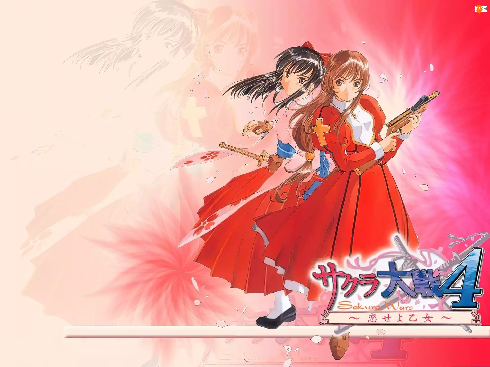 czerwona sukienka, Sakura Wars