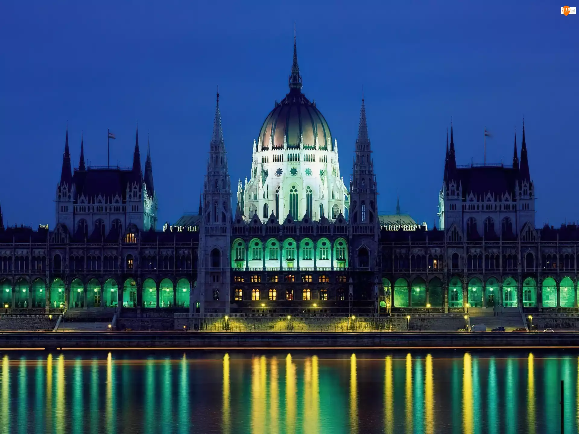 Węgry, Dunaj, Budapeszt, Parlament
