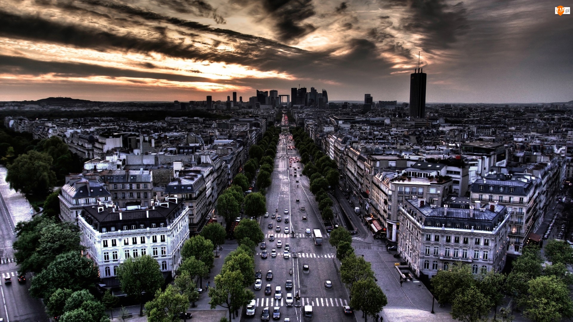Paryża, Panorama