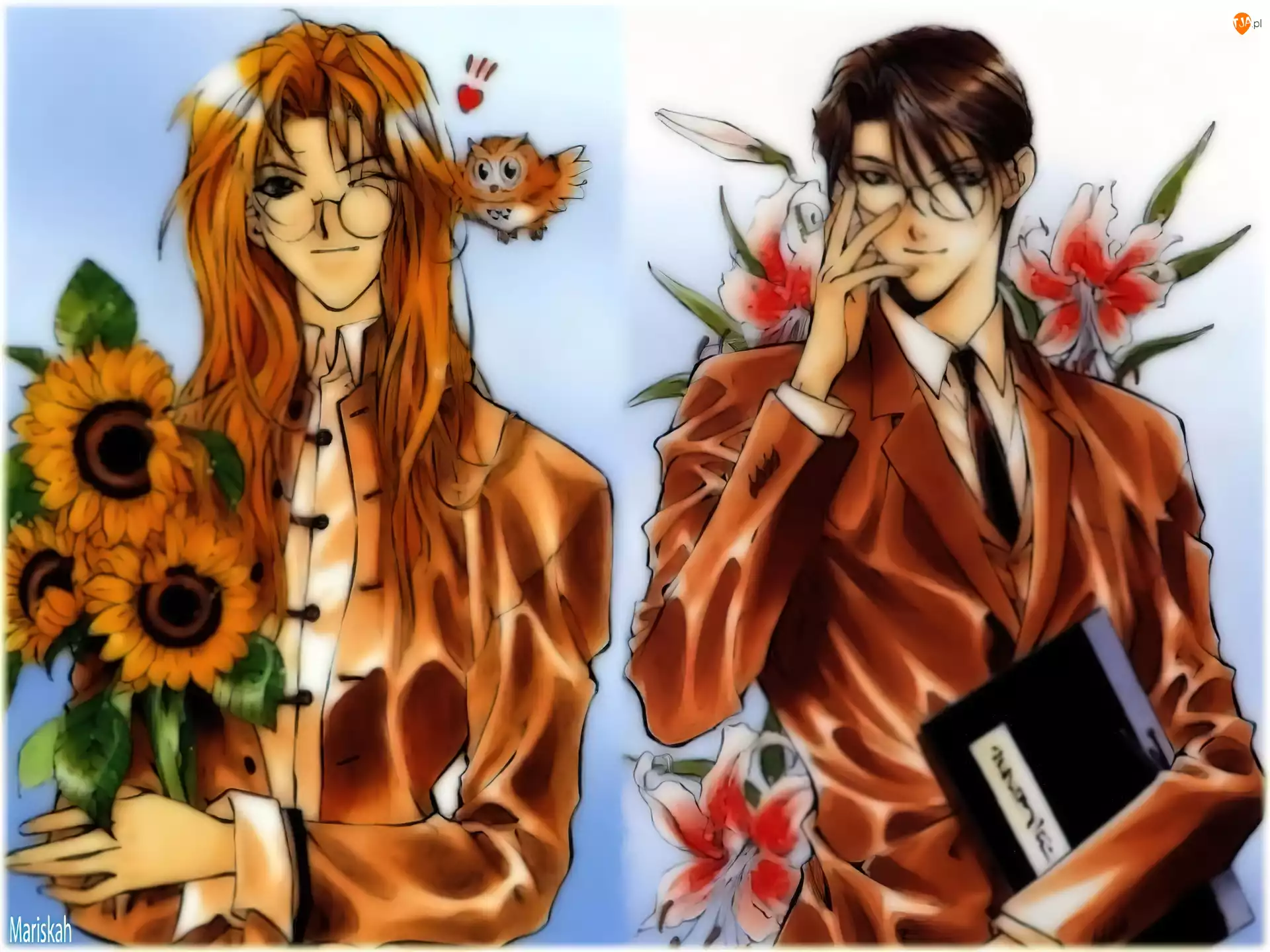 kwiaty, Yami No Matsuei, postacie
