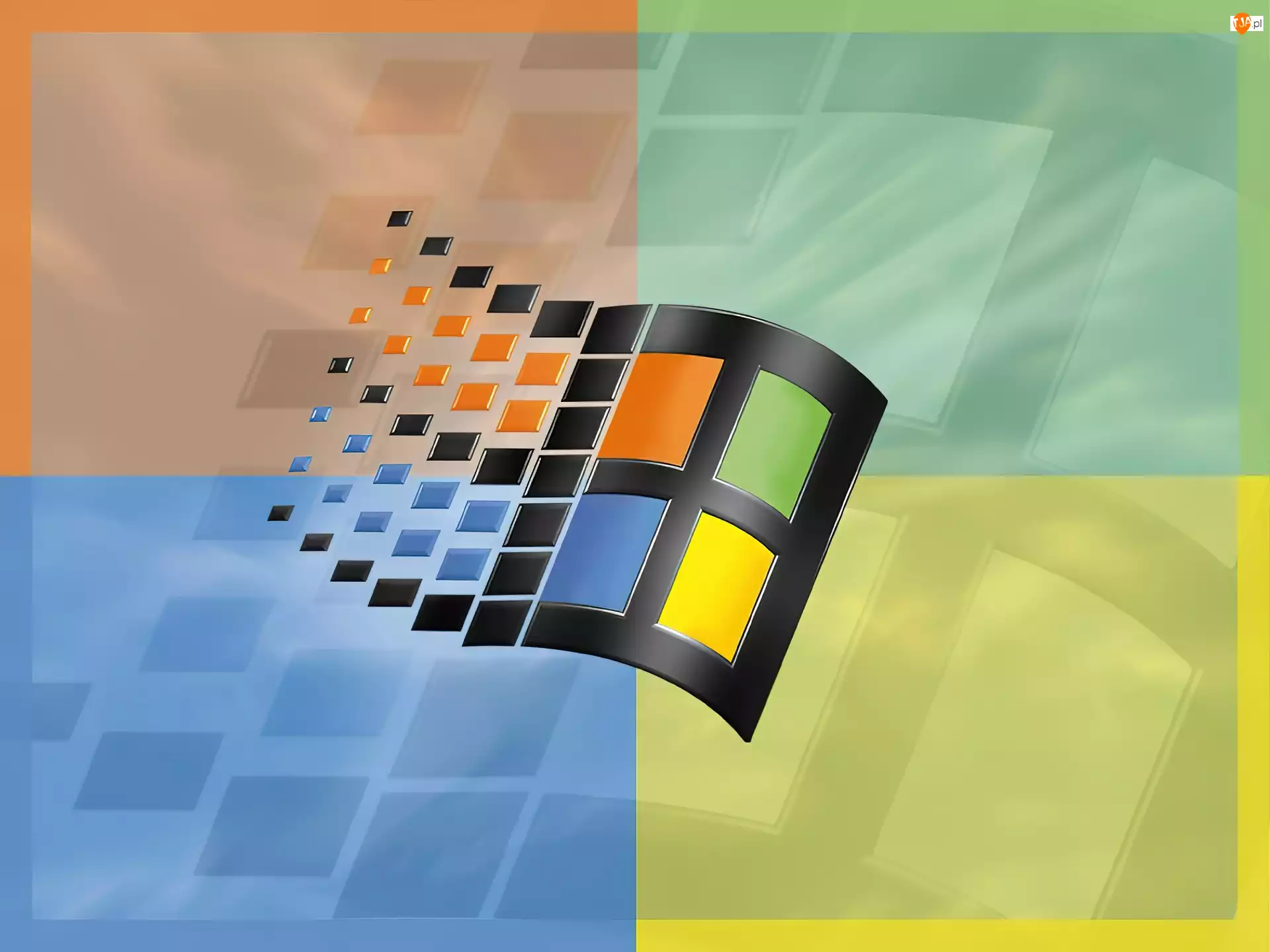 Logo, Windows 98, Kolory