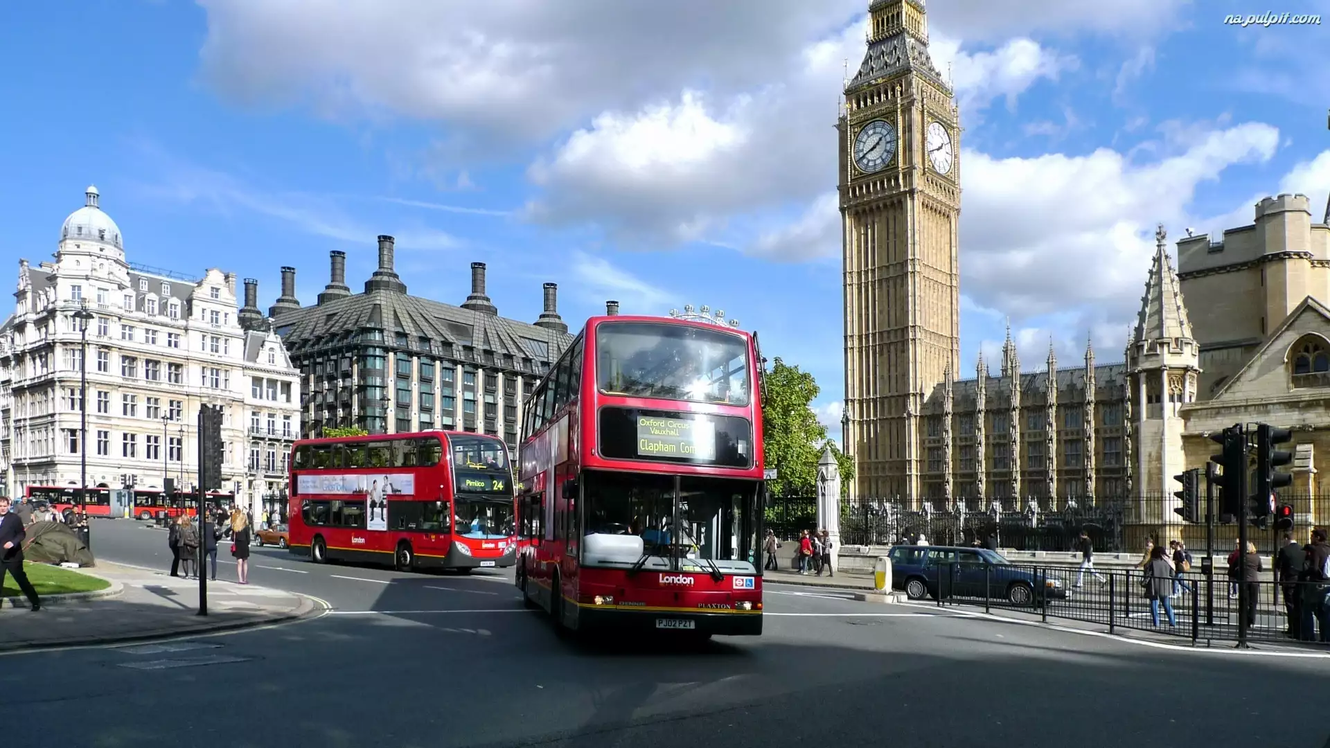 Ulica, Anglia, Autobusy, Londyn