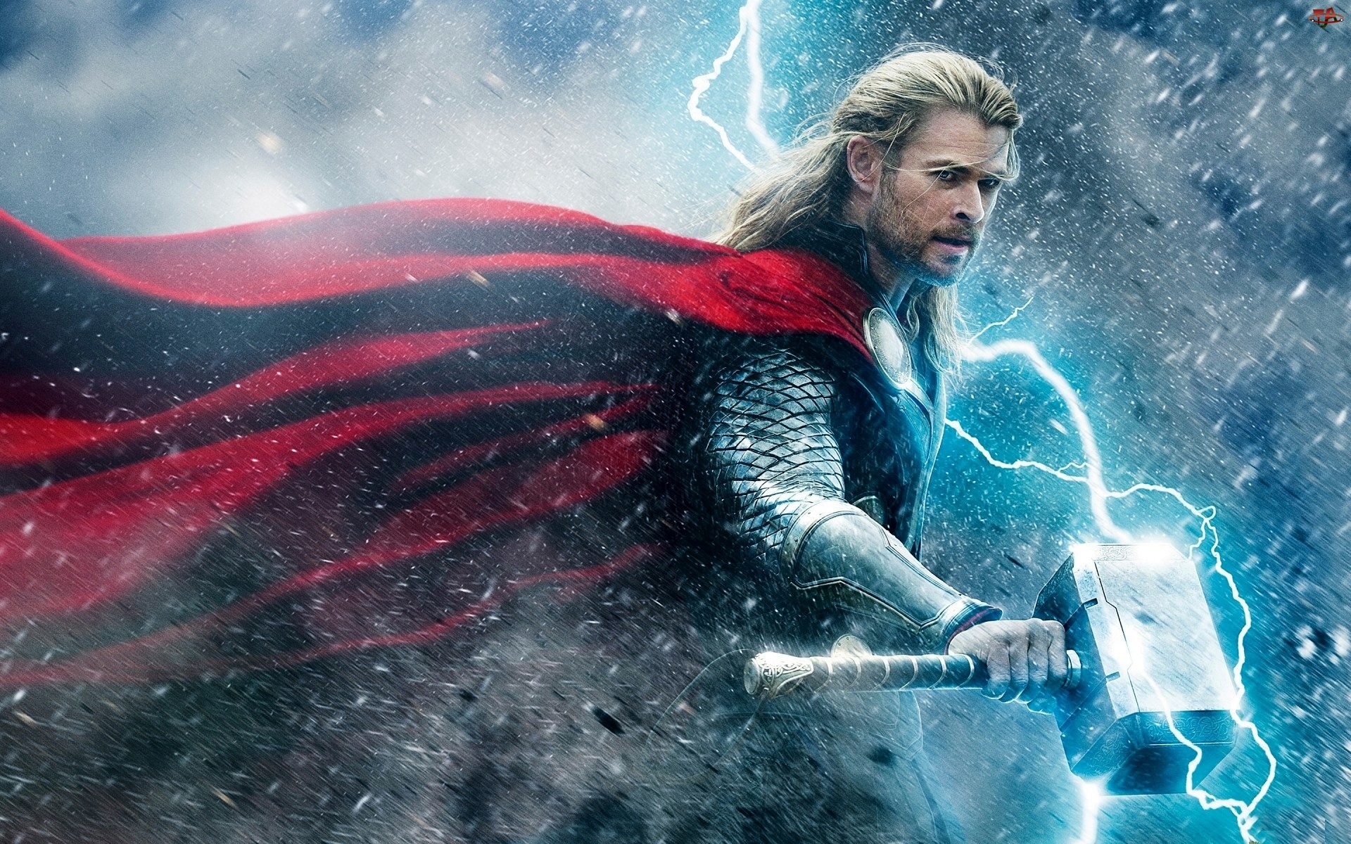 Piorun, Thor, Mroczny Świat, Chris Hemsworth