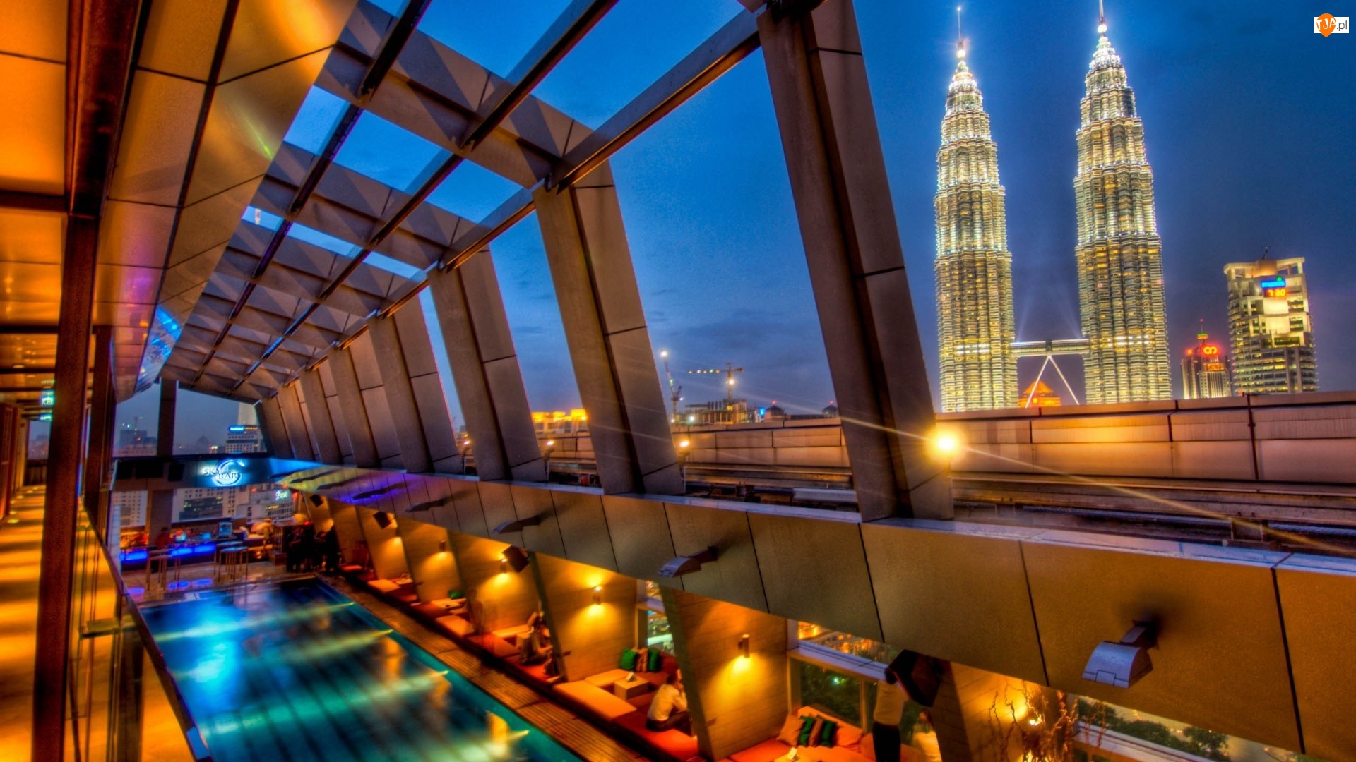 Malezja, Basen, Wieże, Kuala Lumpur
