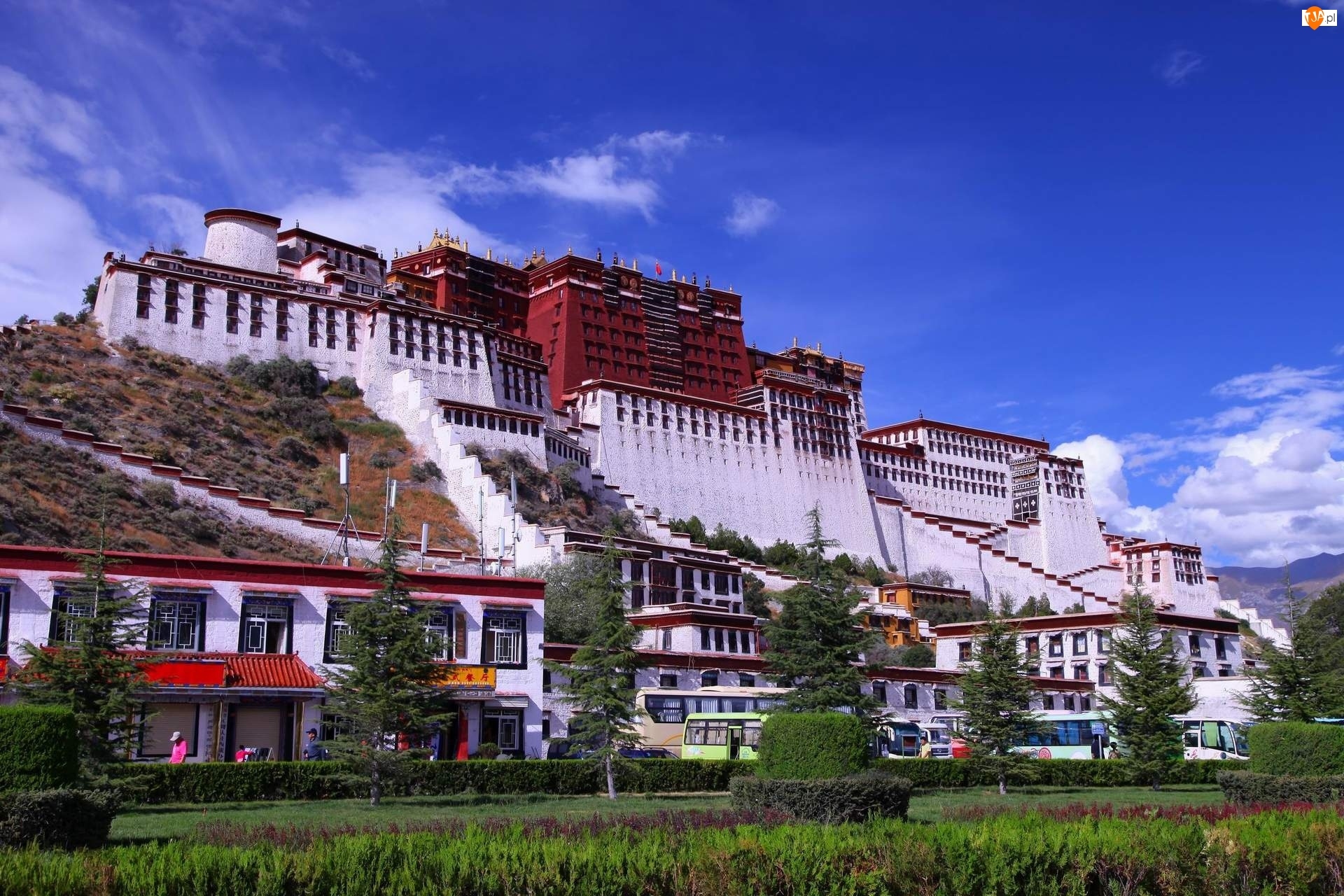 Pałac Potala, Chiny, Tybet, Lhasa