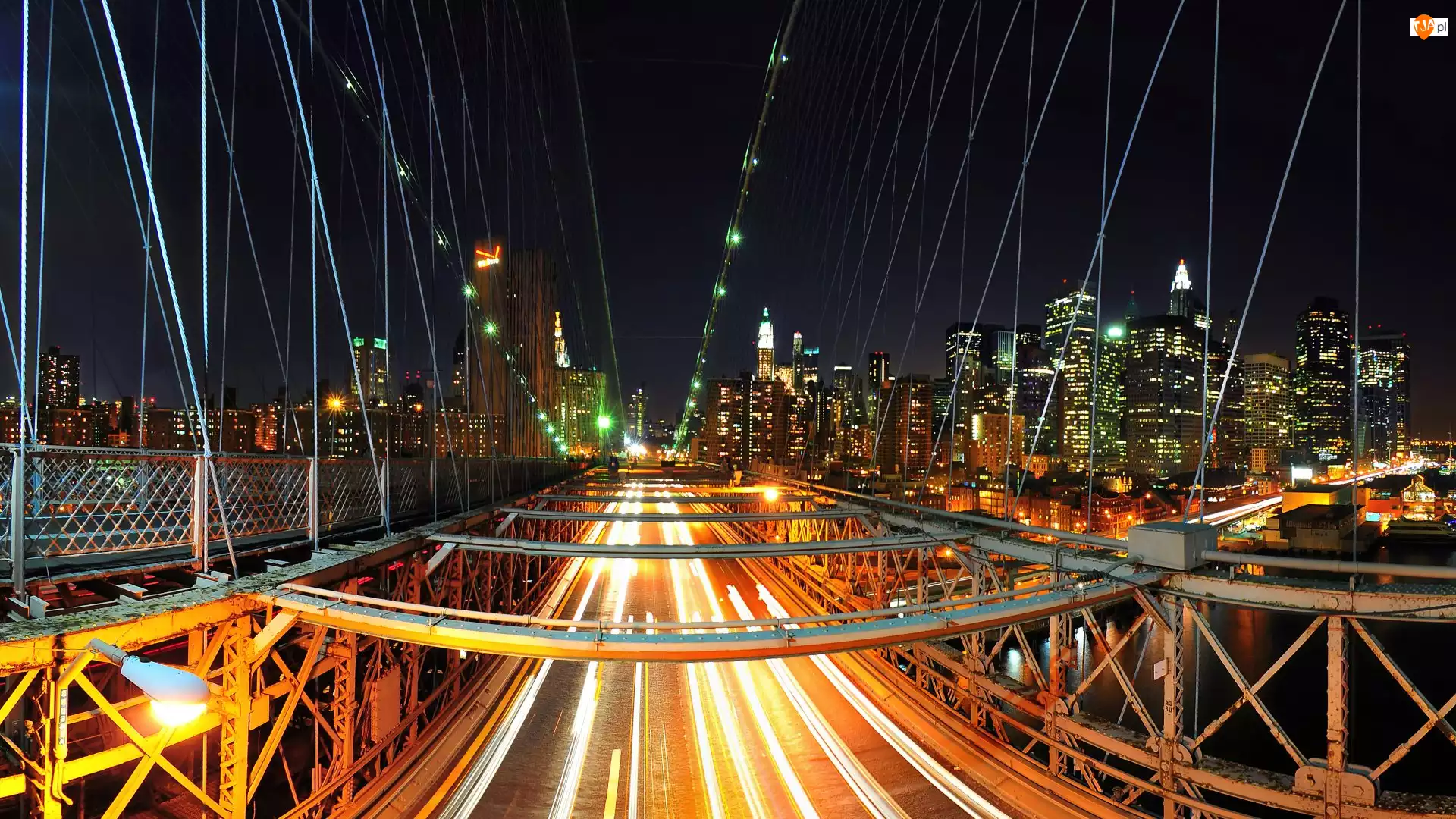 Most, Stany Zjednoczone, Manhattan, Drapacze Chmur, Nowy Jork