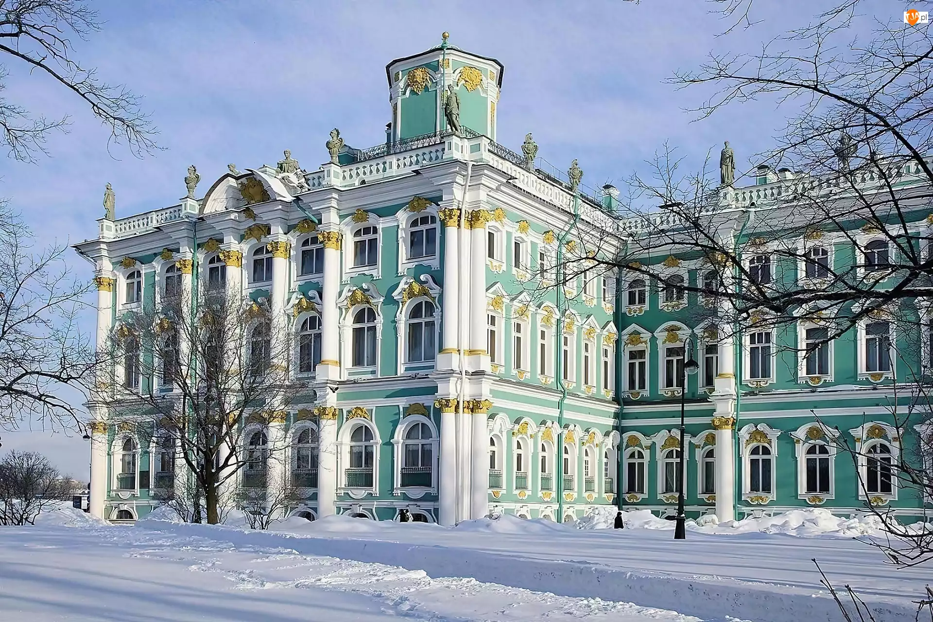 Hotel, Petersburg, Zima