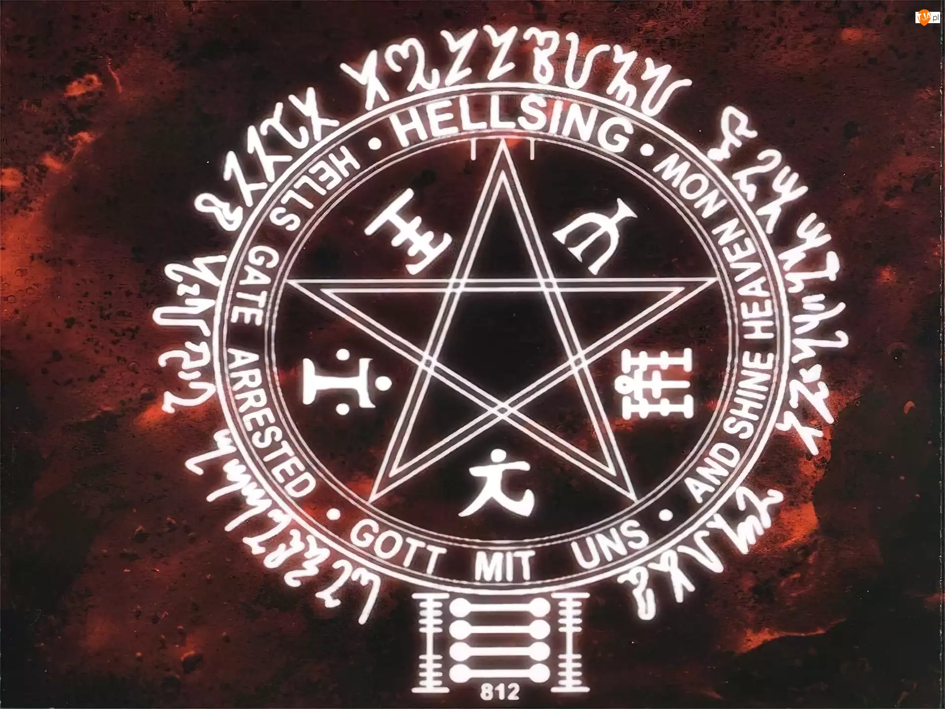 pentagram, Hellsing
