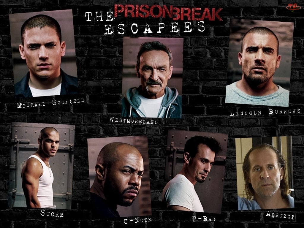zdjęcia, Prison Break, Skazany na śmierć, uciekinierzy