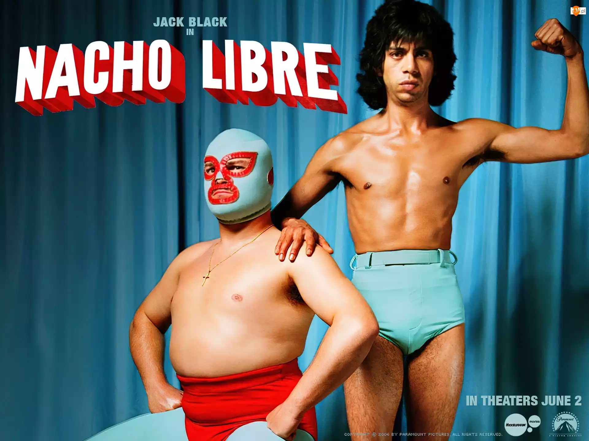 Hector Jimenez, majtki, Nacho Libre, scena, Jack Black