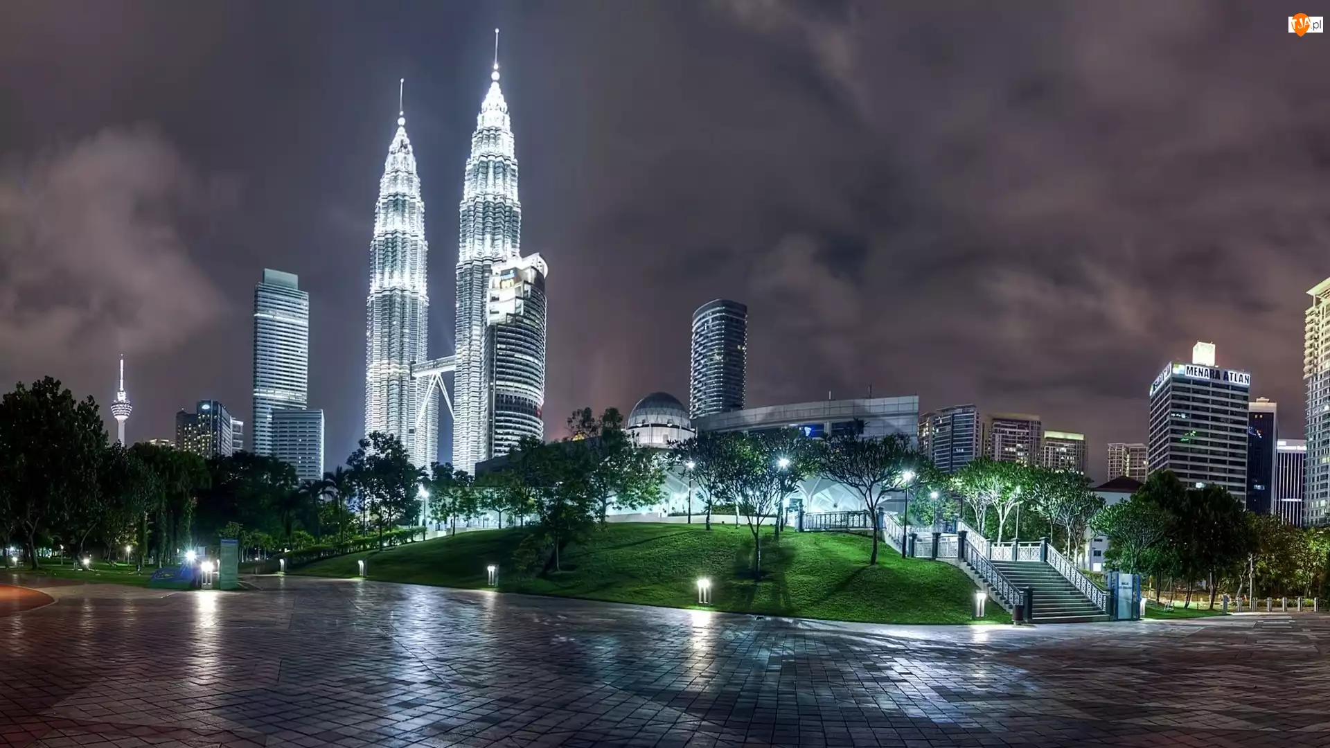 Noc, Malezja, Kuala Lumpur