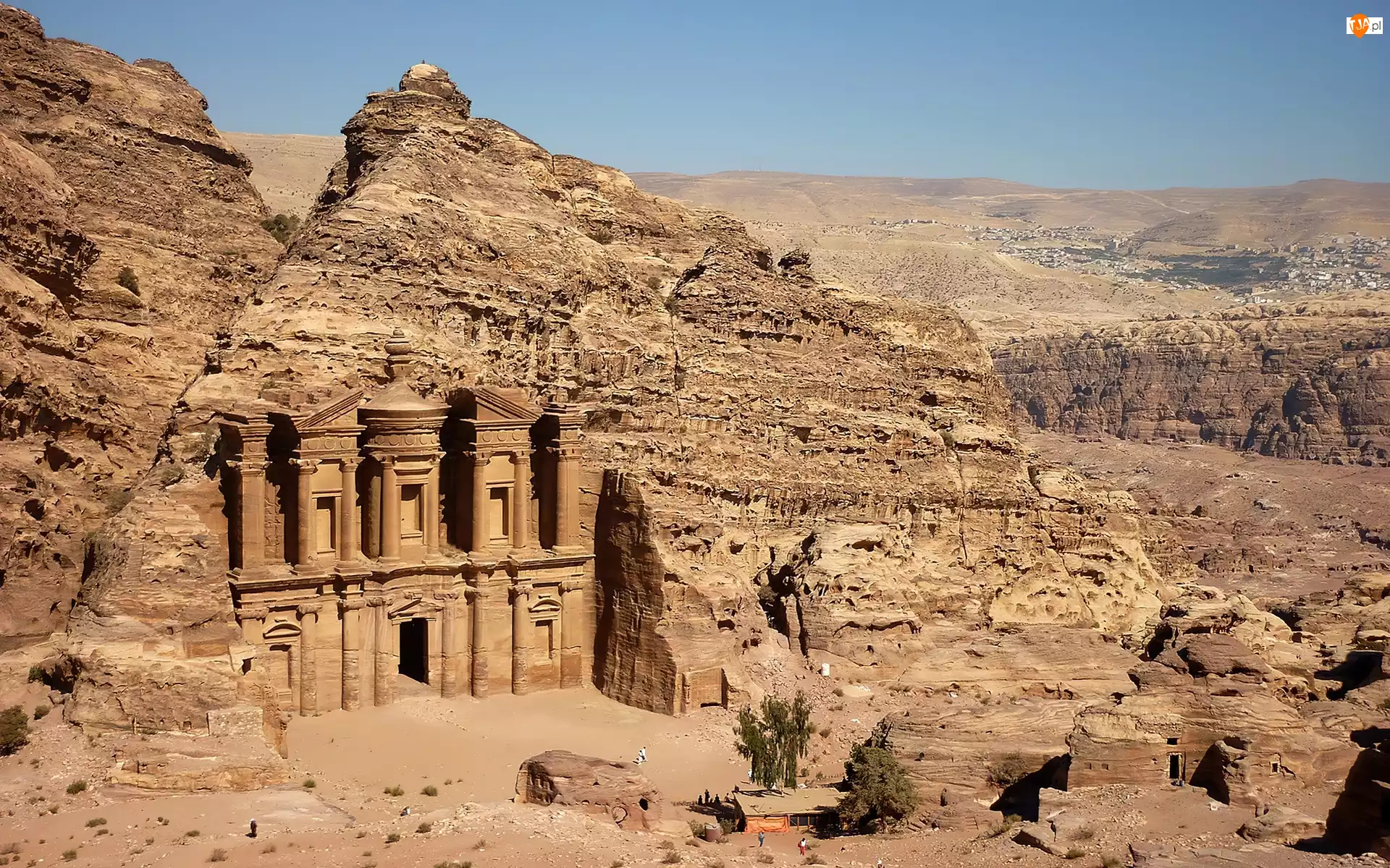 Zabytek, Jordania, Petra, Ruiny