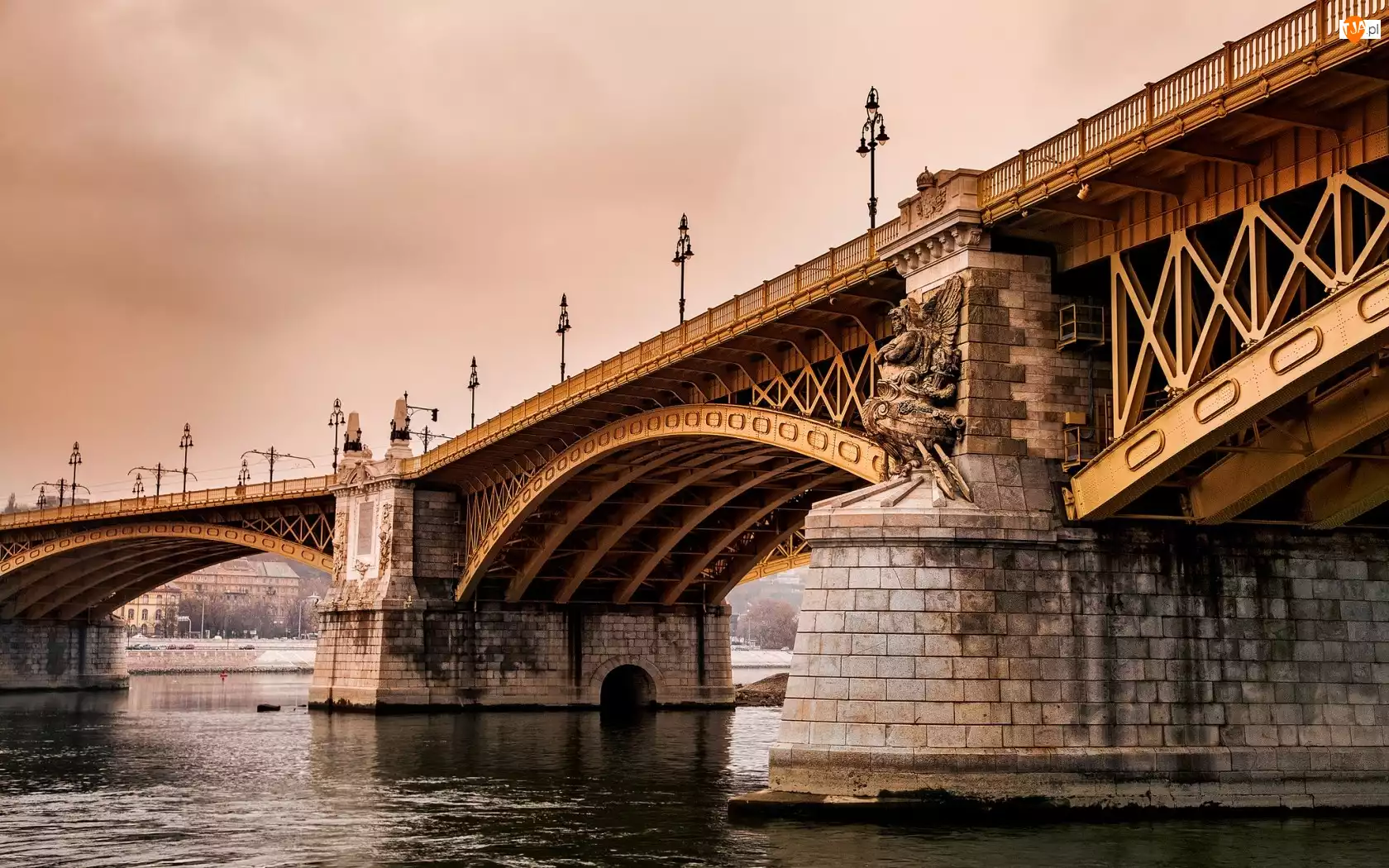 Węgry, Margit Most, Dunaj, Rzeka, Budapeszt