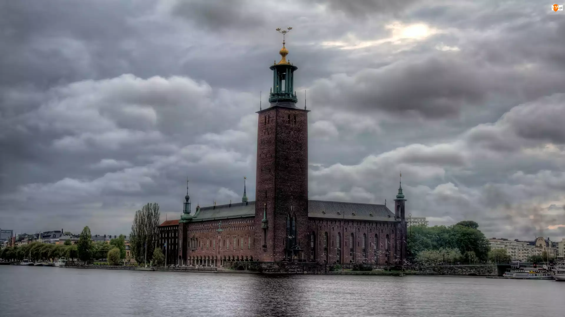 Rzeka, Szwecja, Sztokholm, Wieża