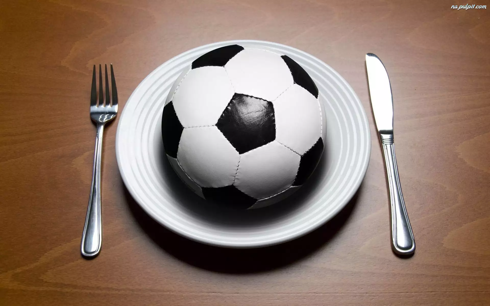 Obiad, Nożnej, Kibica, Piłki