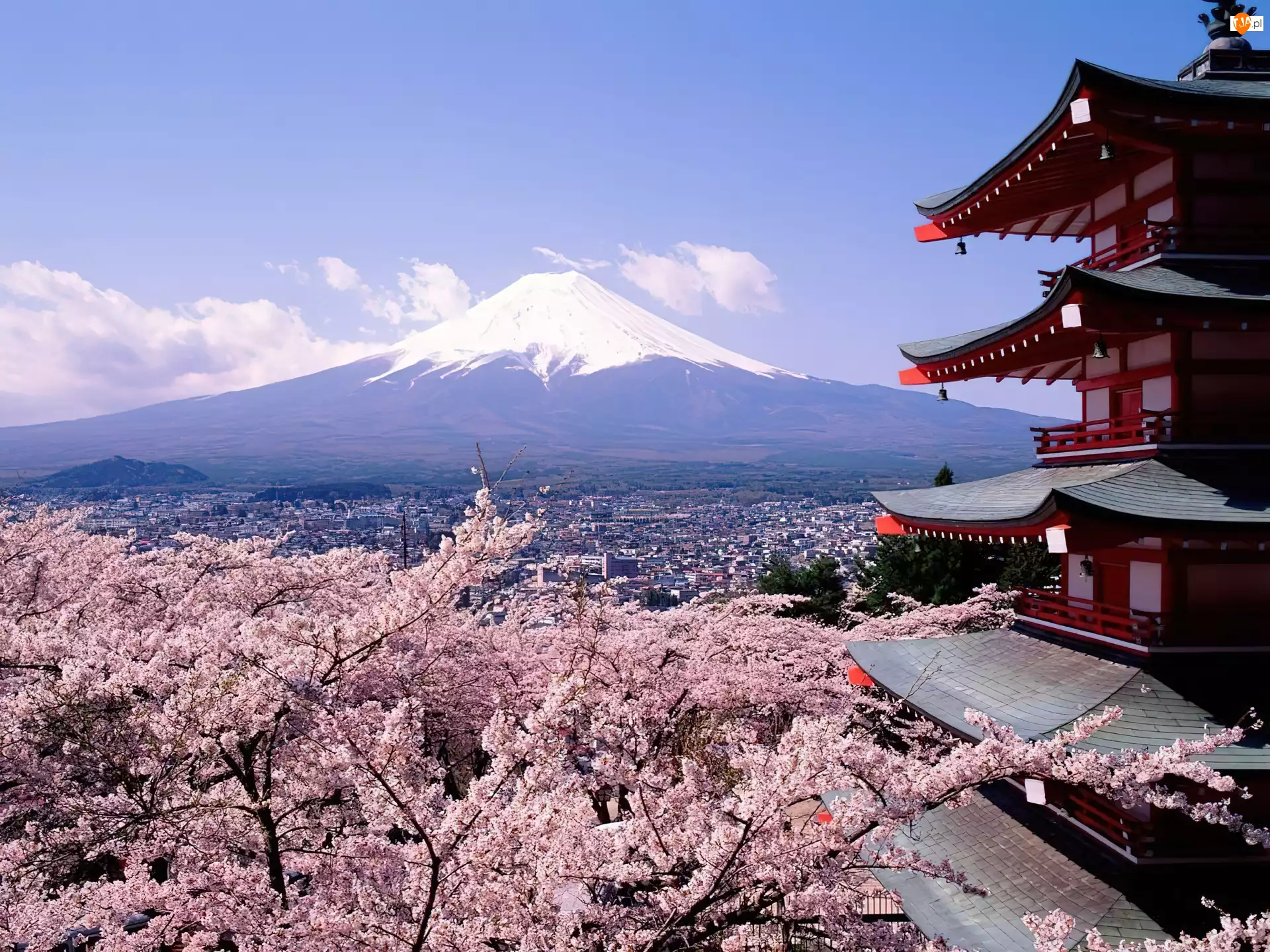 Japonia, Fuji-San, Budowla, Góra