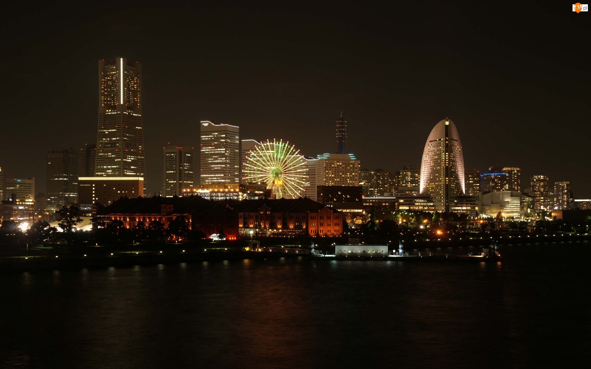 Nocą, Miasto, Yokohama