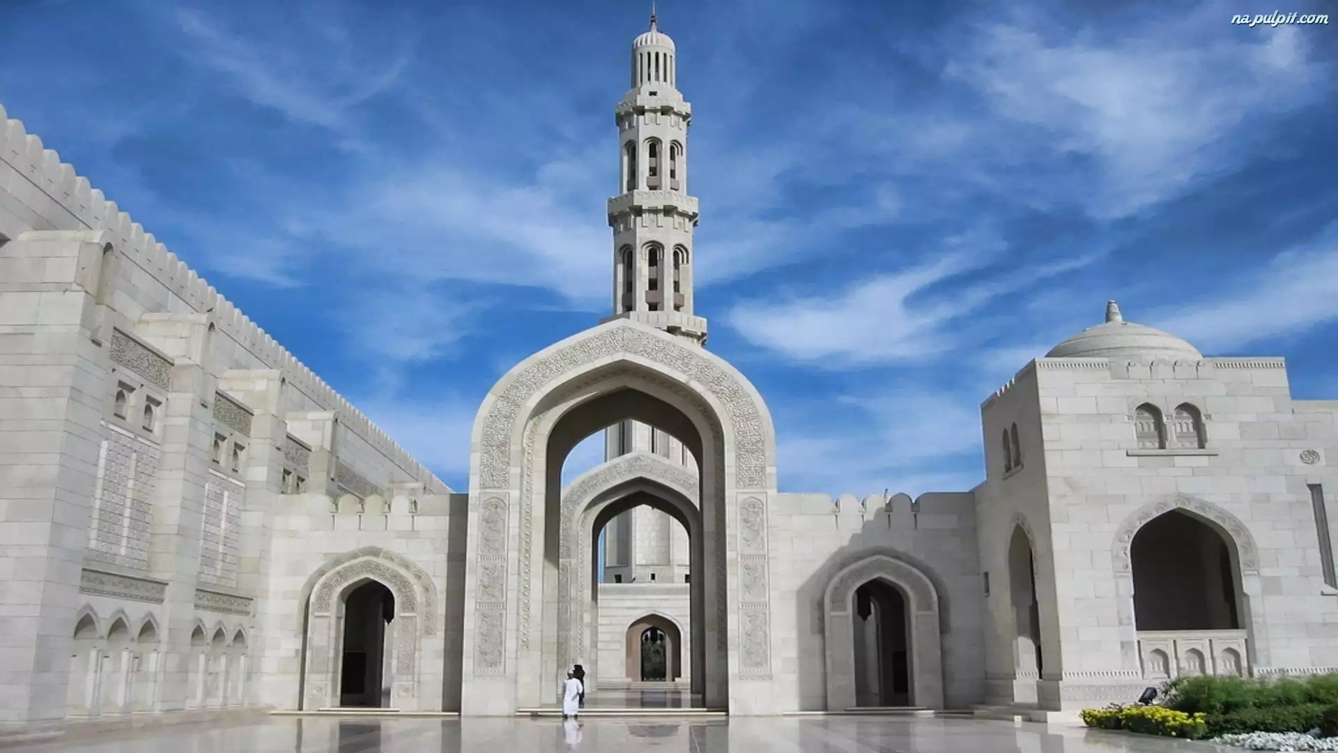 Niebo, Oman, Meczet