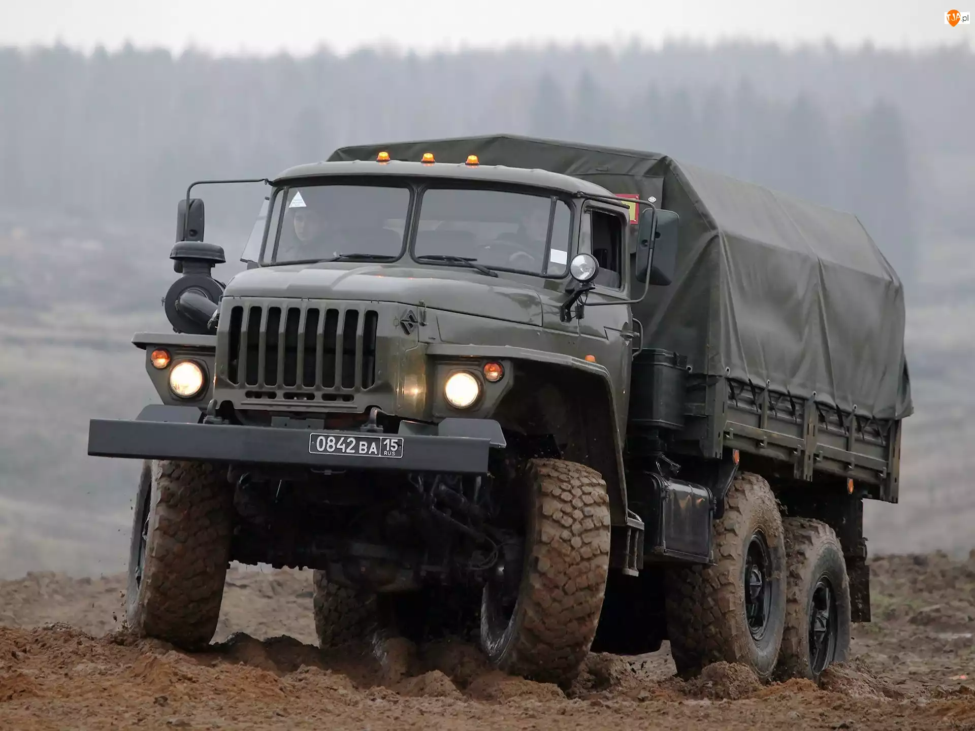 4320-10, Ciężarówka, Wojskowa, Ural