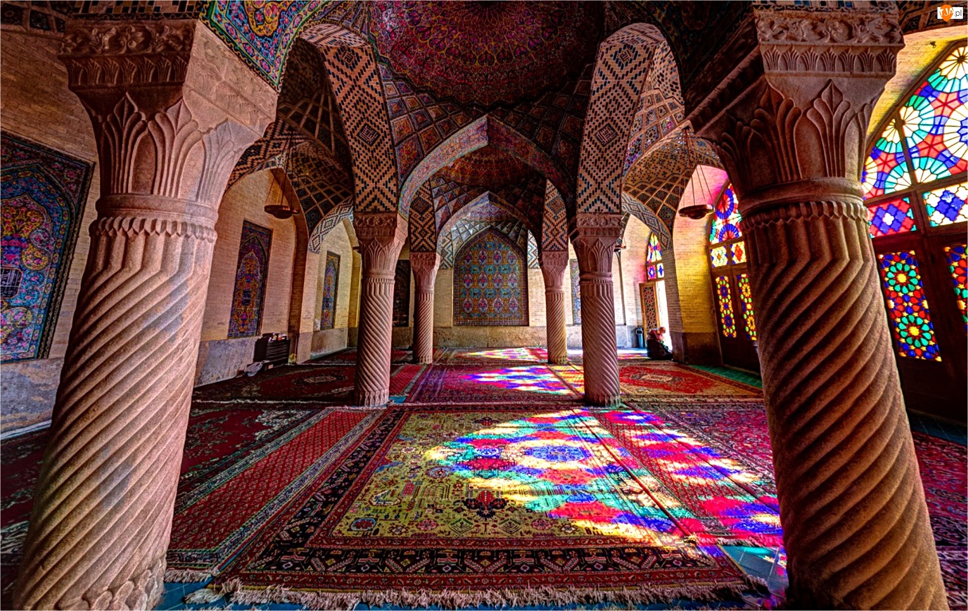 Iran, Wnętrze, Meczet